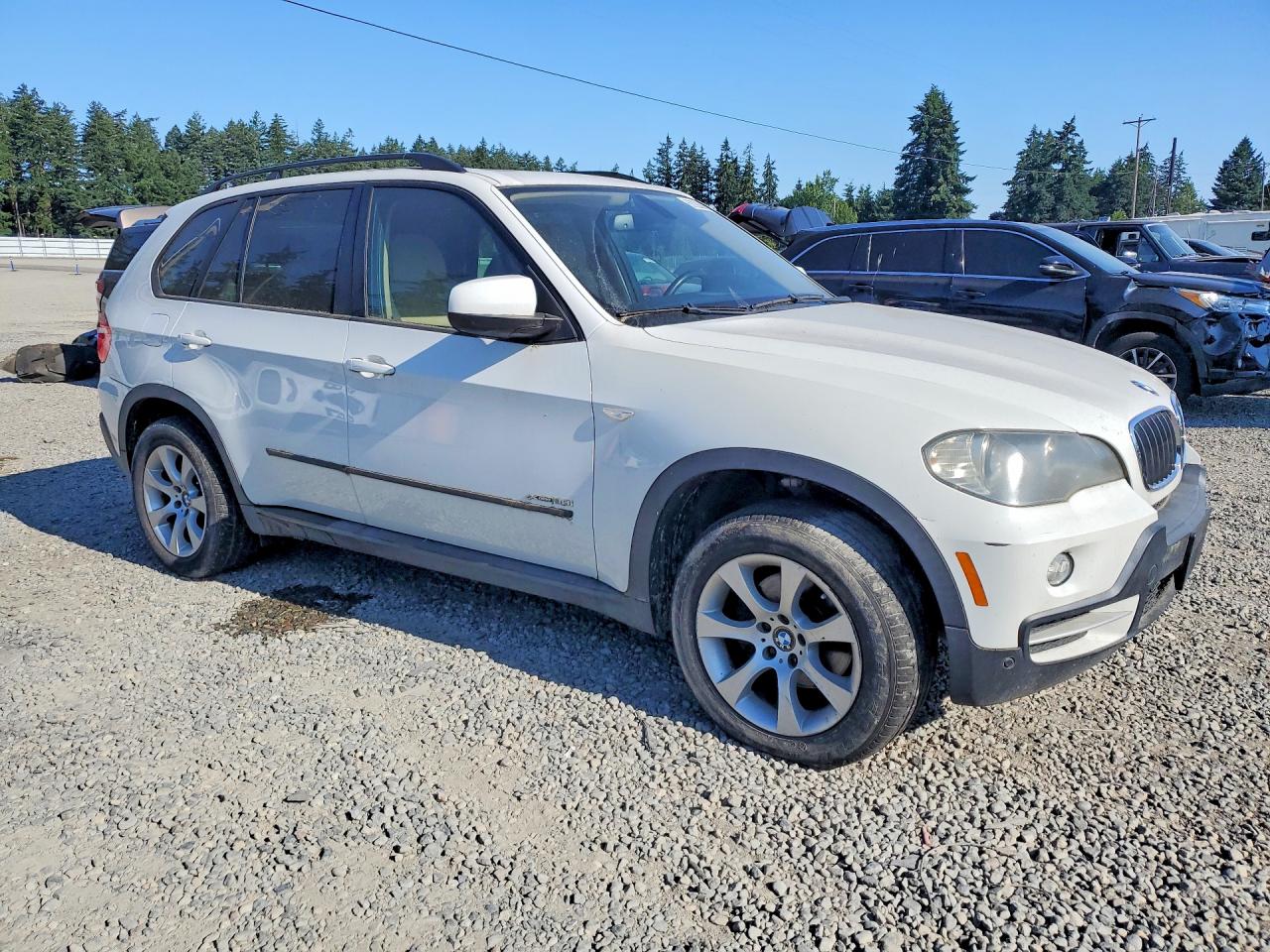 2010 Bmw X5 Xdrive30i White vin: 5UXFE4C58AL381833