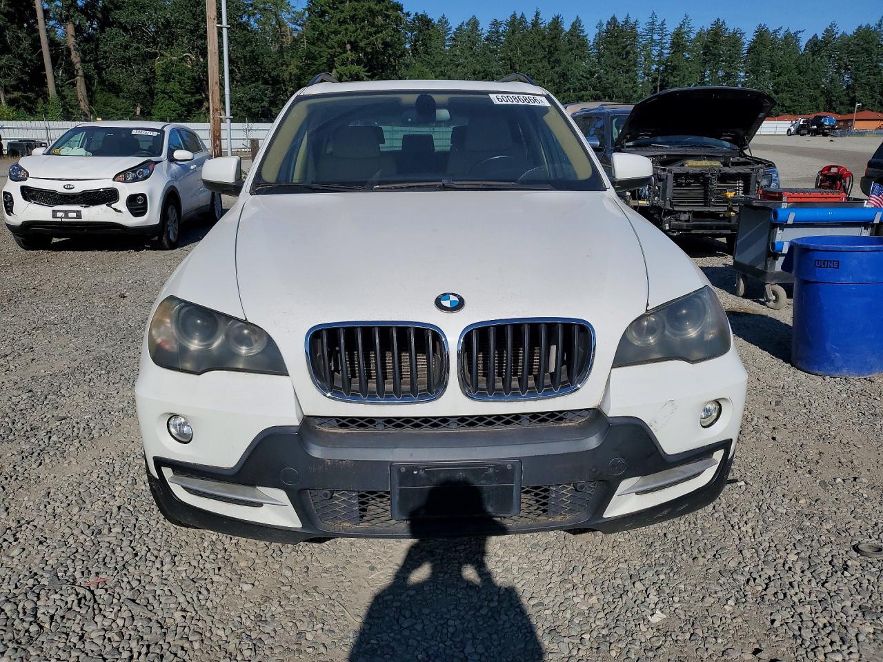 2010 Bmw X5 Xdrive30i White vin: 5UXFE4C58AL381833