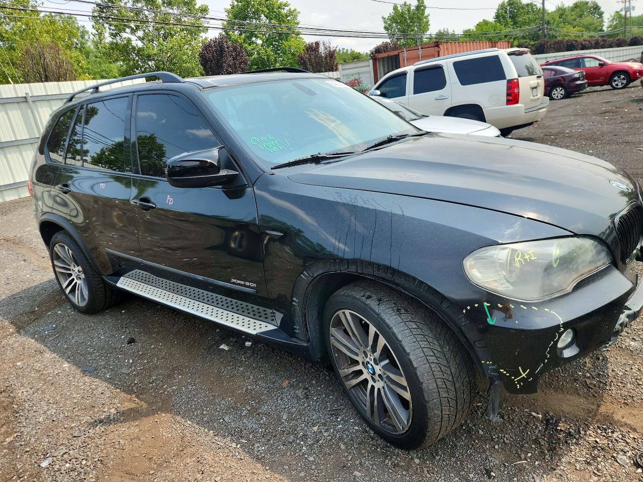 2010 Bmw X5 Xdrive30i Black vin: 5UXFE4C59AL381291