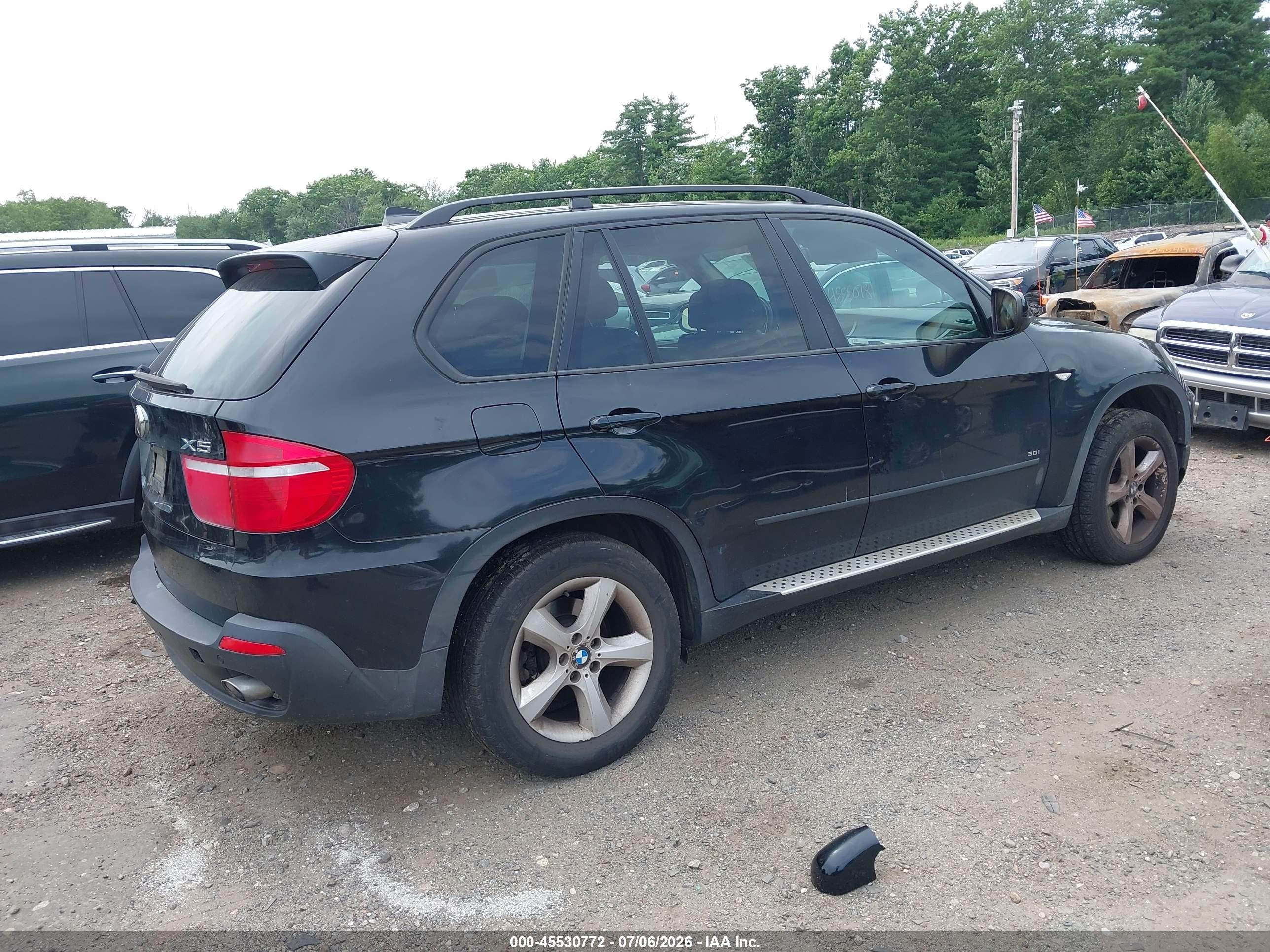 2010 Bmw X5 Xdrive30i Black vin: 5UXFE4C5XAL382126