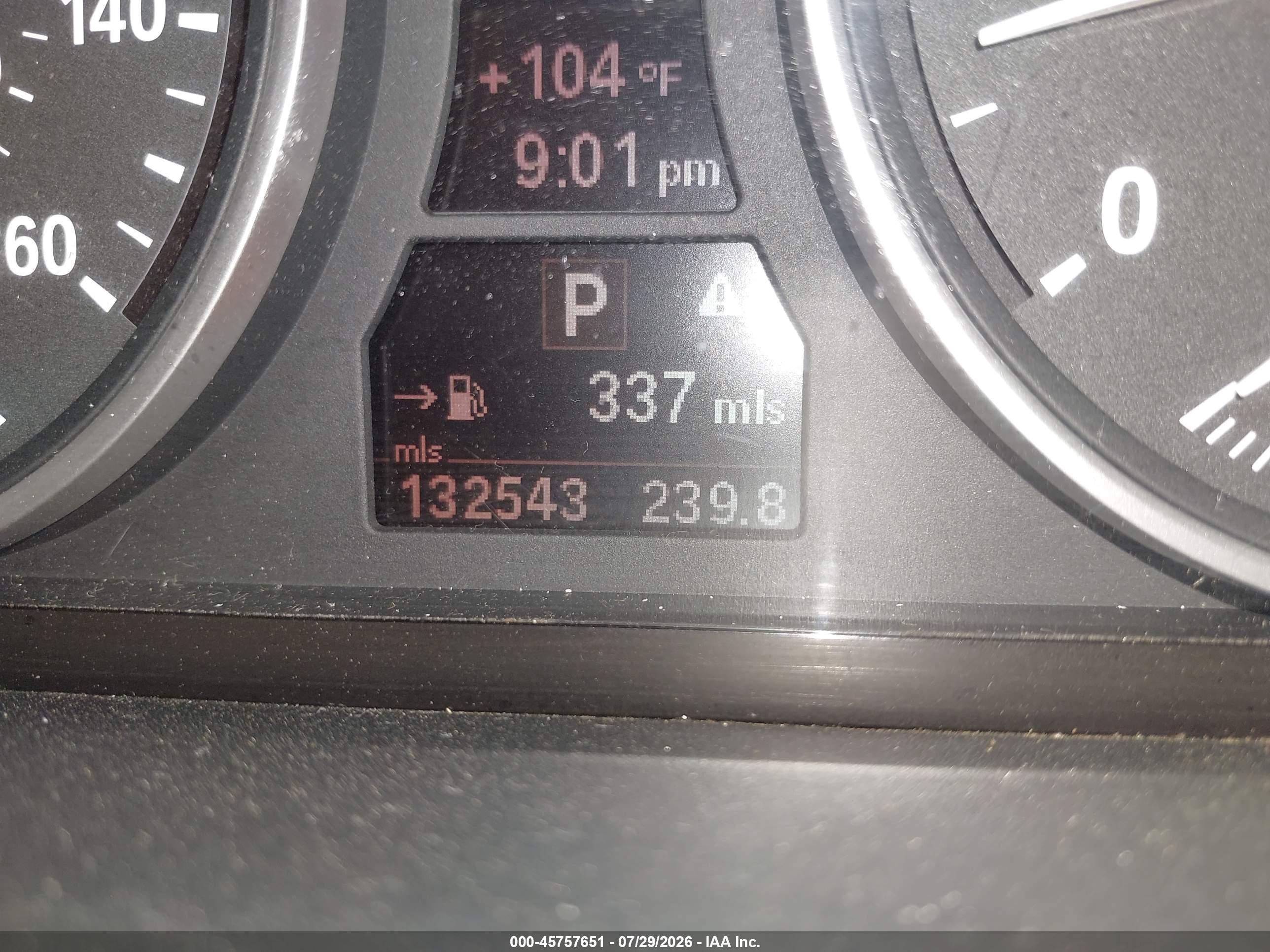 2007 Bmw X5 4.8i Белый vin: 5UXFE83517LZ38369