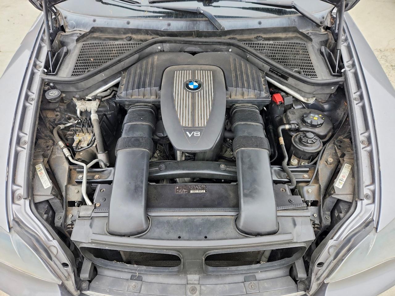 2008 Bmw X5 4.8i Gray vin: 5UXFE83518L162228