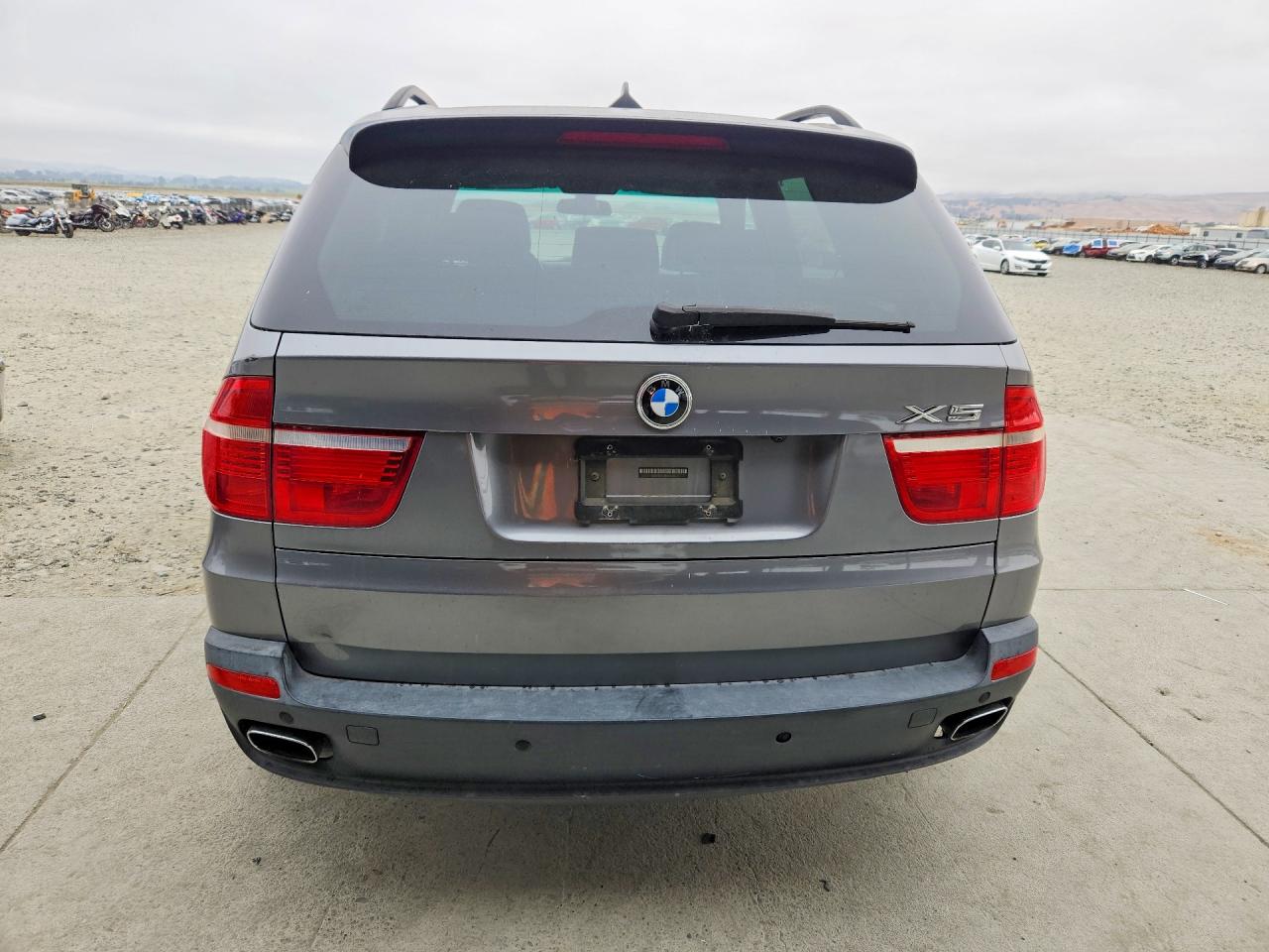 2008 Bmw X5 4.8i Gray vin: 5UXFE83518L162228