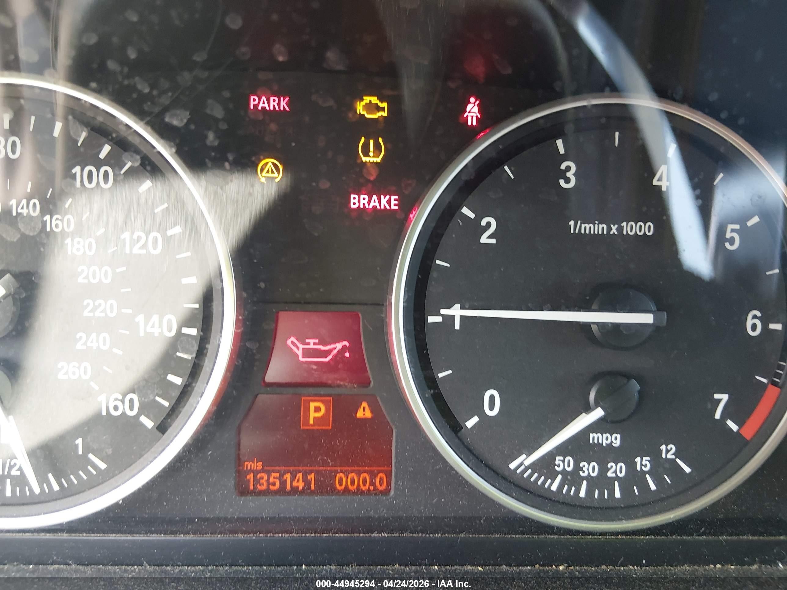 2008 Bmw X5 4.8i Blue vin: 5UXFE83518L165114
