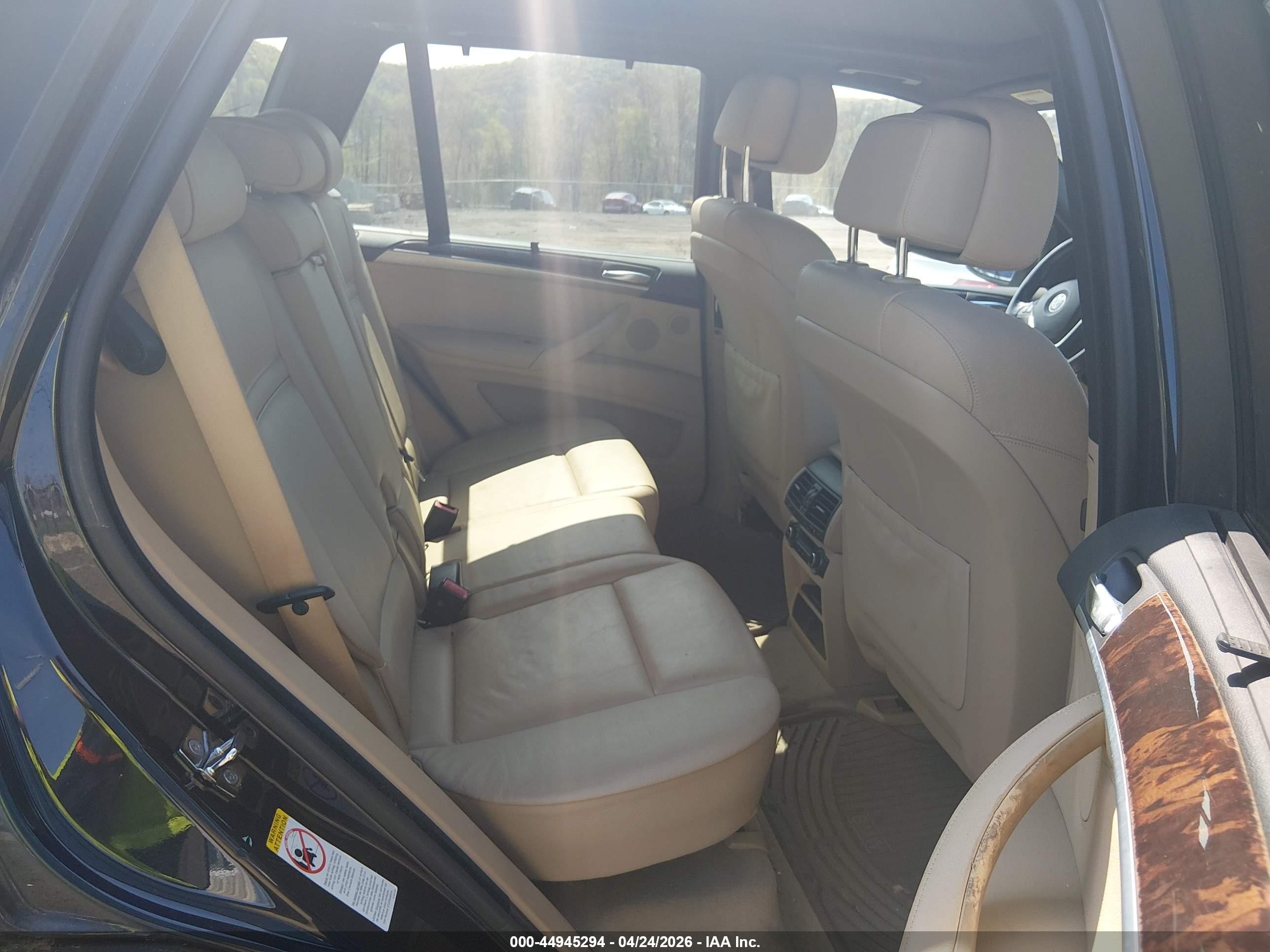 2008 Bmw X5 4.8i Blue vin: 5UXFE83518L165114