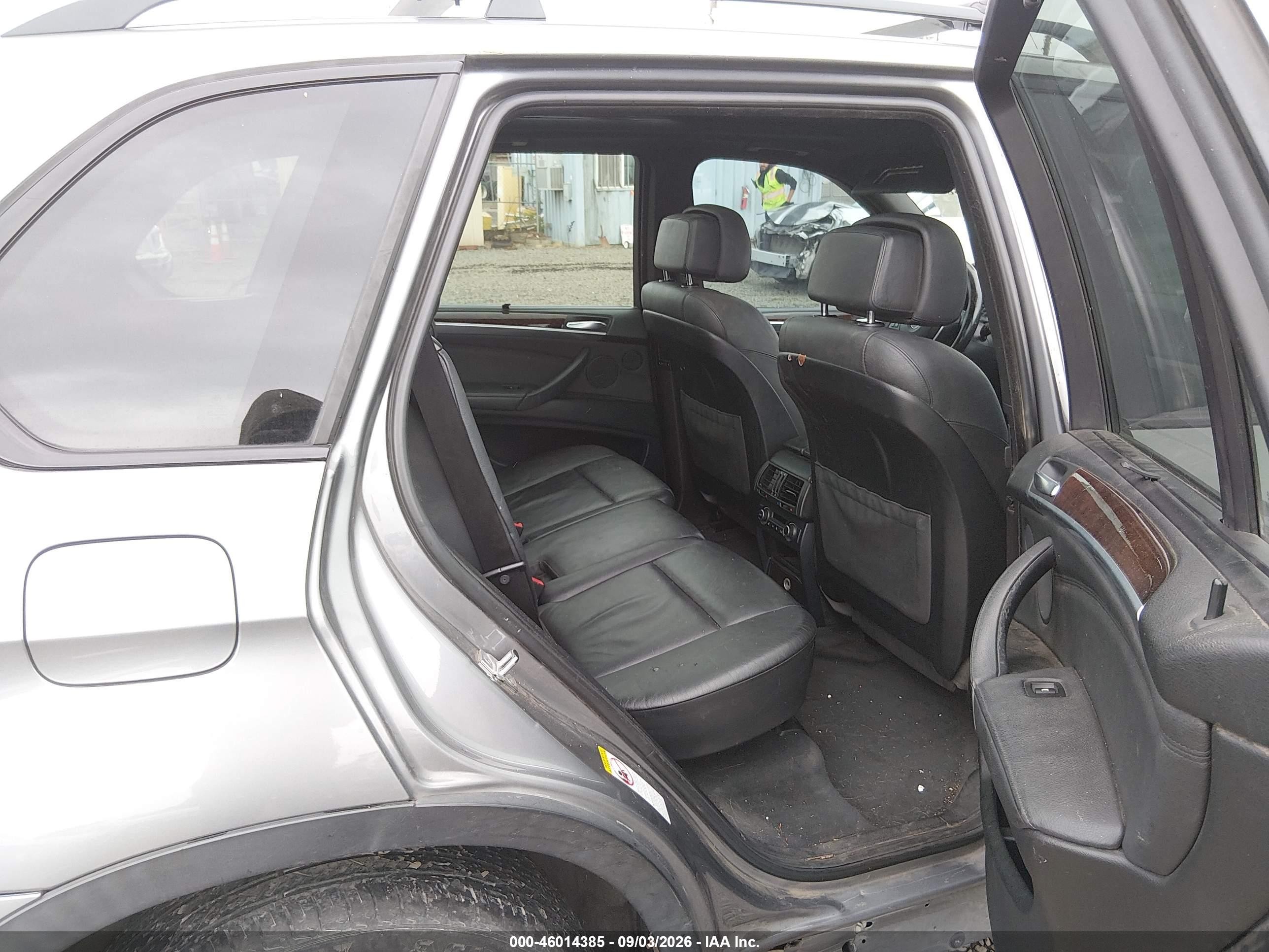 2009 Bmw X5 Xdrive48i Gray vin: 5UXFE83519L171447