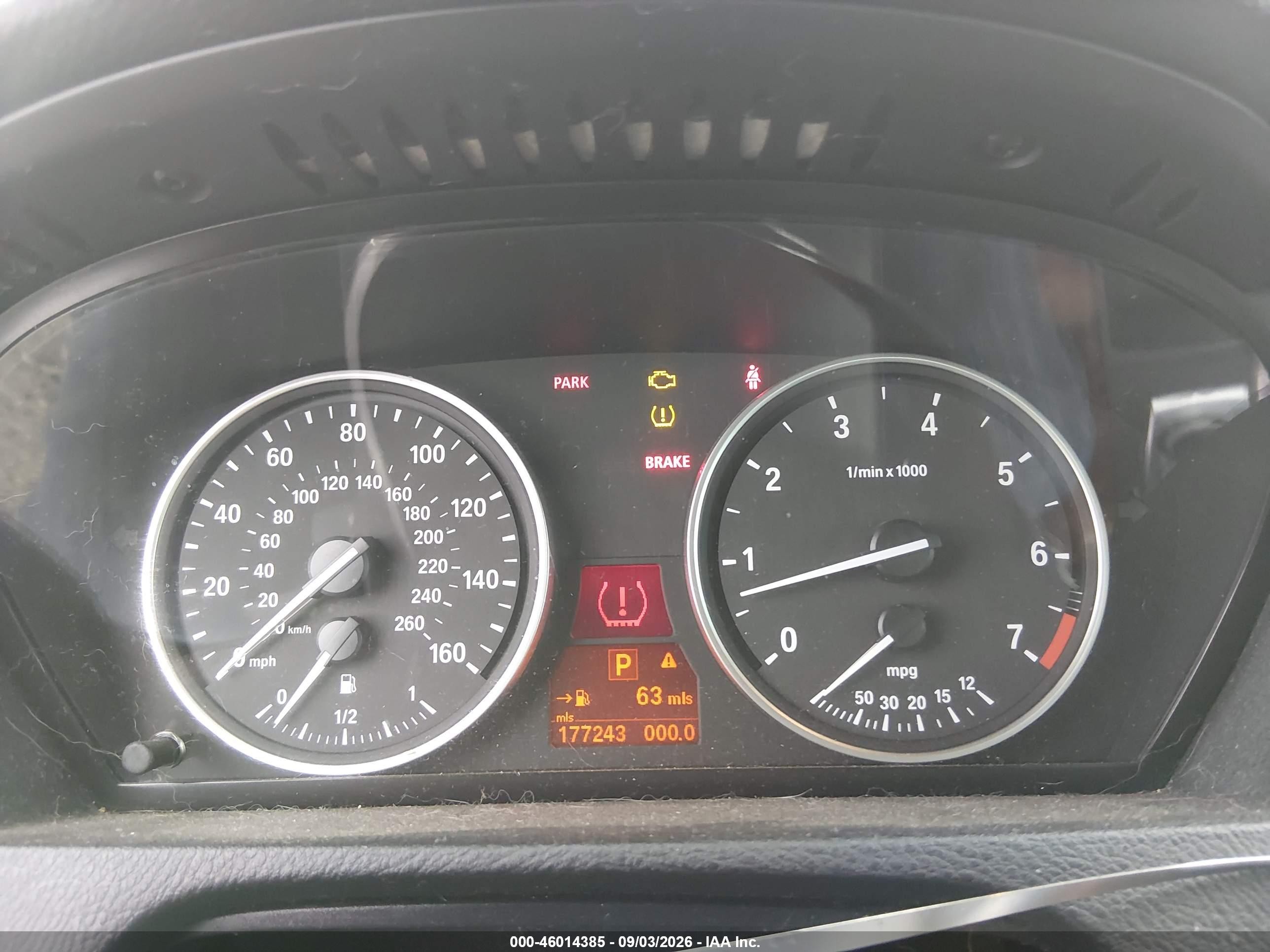 2009 Bmw X5 Xdrive48i Gray vin: 5UXFE83519L171447