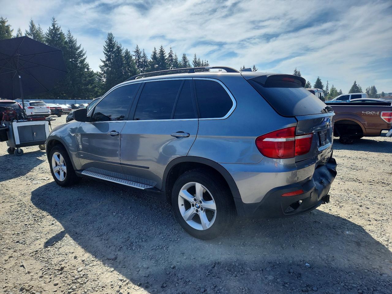 2007 Bmw X5 4.8i Угольный vin: 5UXFE83527LZ44925