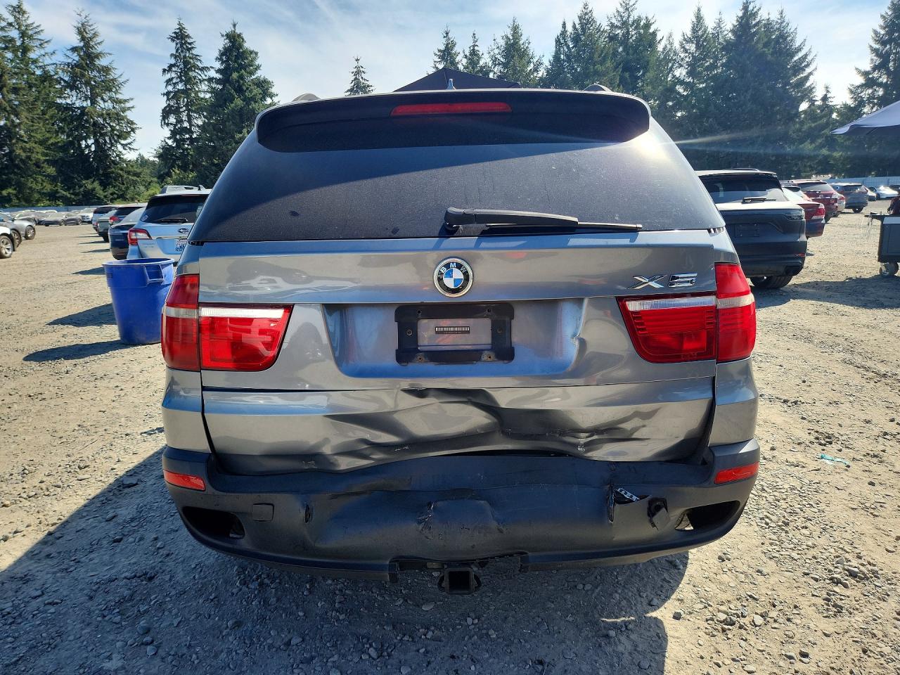 2007 Bmw X5 4.8i Угольный vin: 5UXFE83527LZ44925