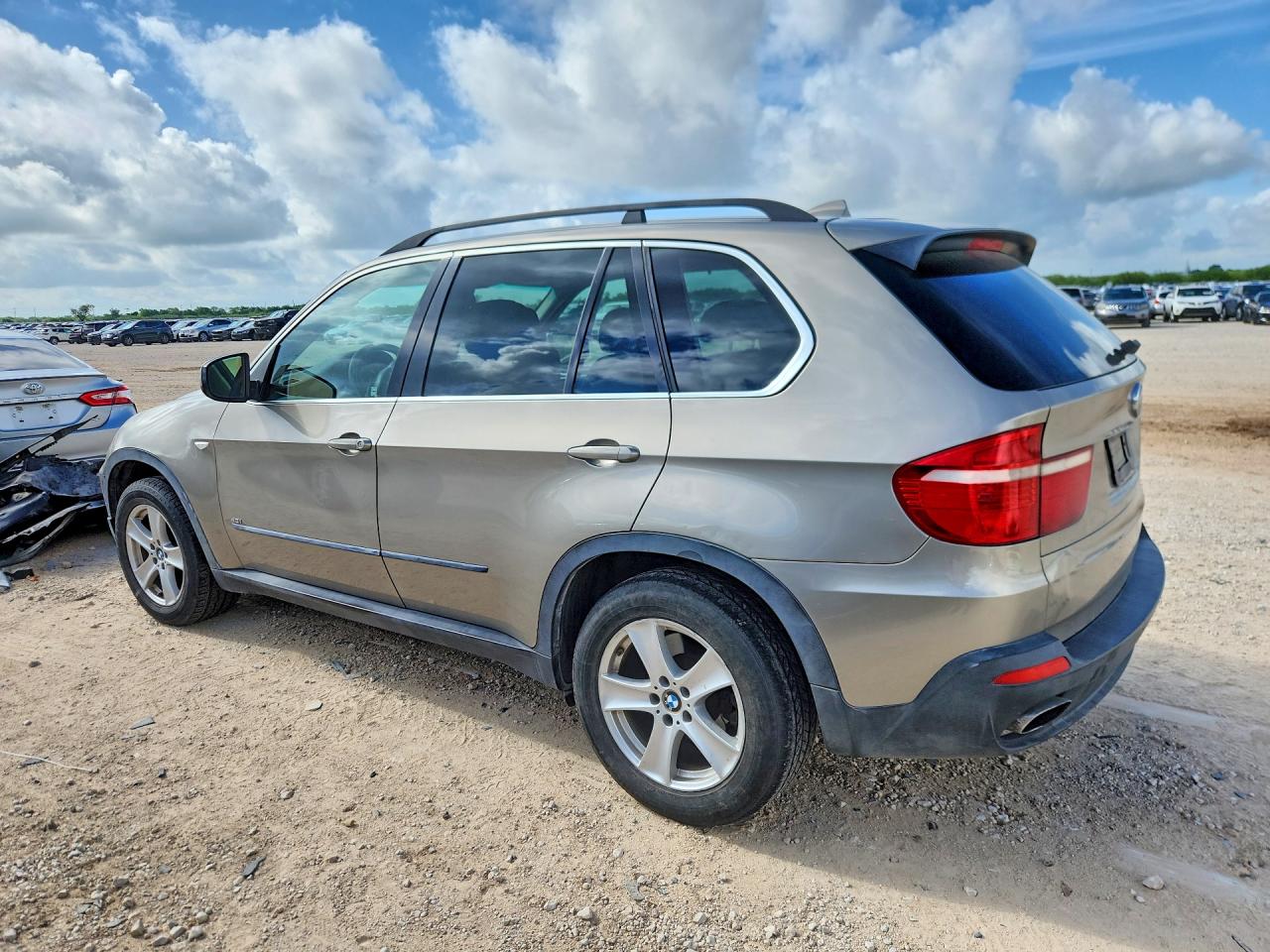 2008 Bmw X5 4.8i Серый vin: 5UXFE83528L160276