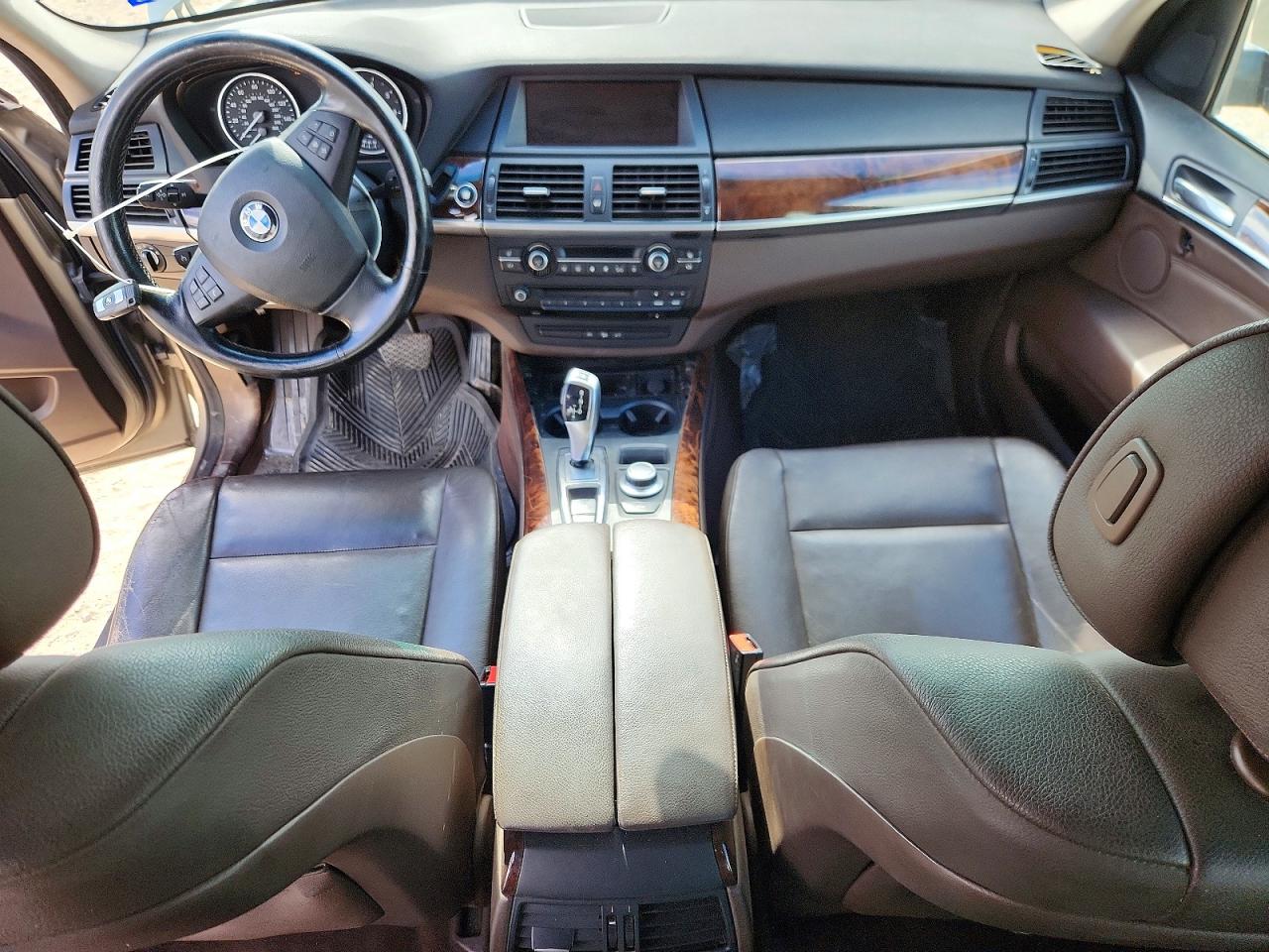 2008 Bmw X5 4.8i Серый vin: 5UXFE83528L160276