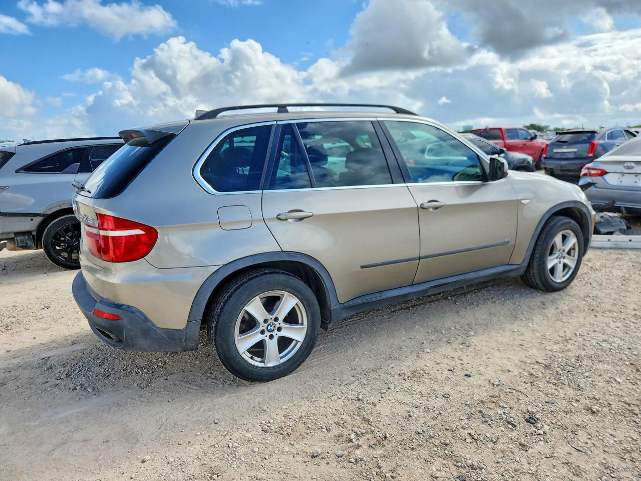 2008 Bmw X5 4.8i Серый vin: 5UXFE83528L160276