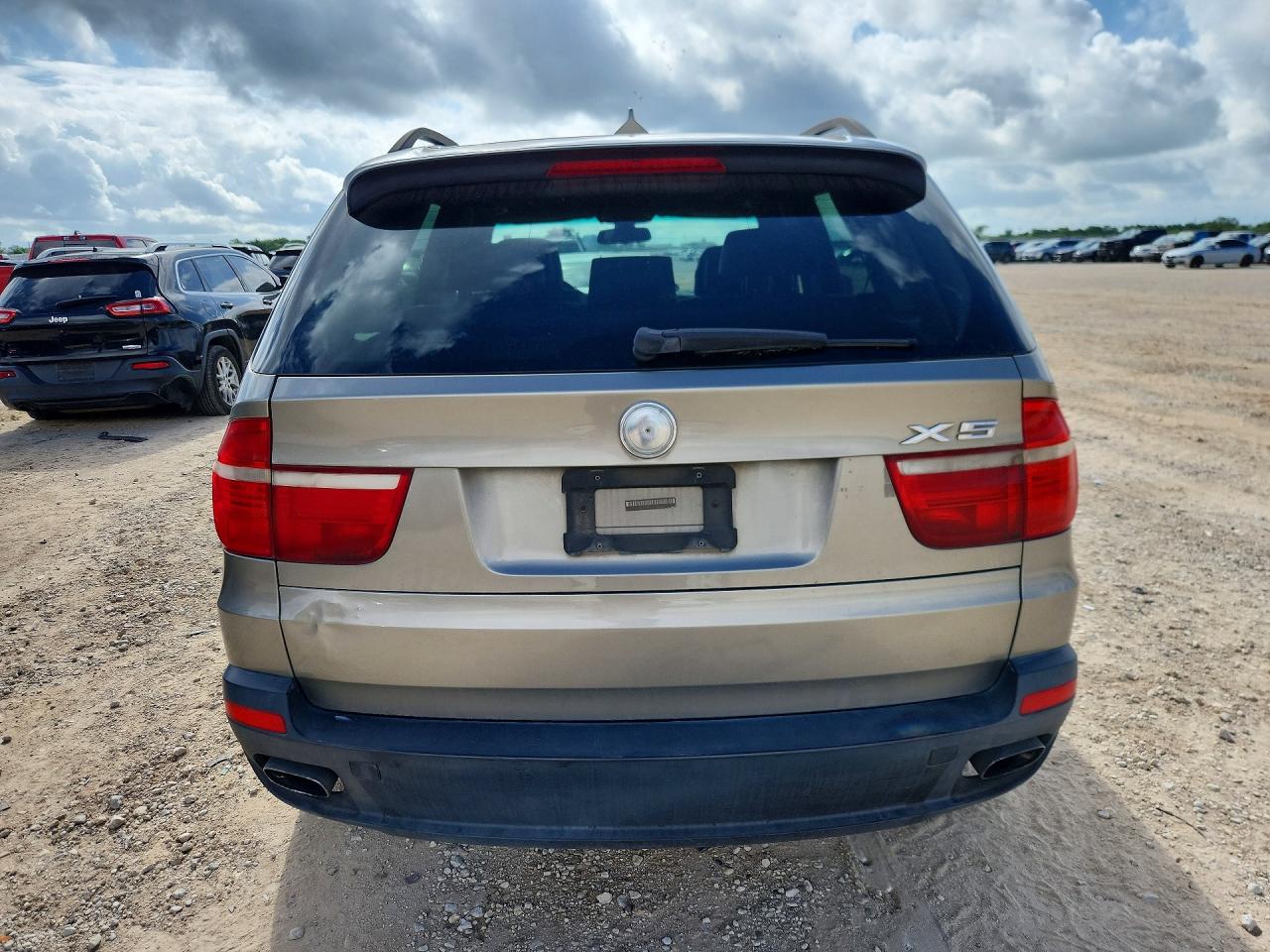 2008 Bmw X5 4.8i Серый vin: 5UXFE83528L160276