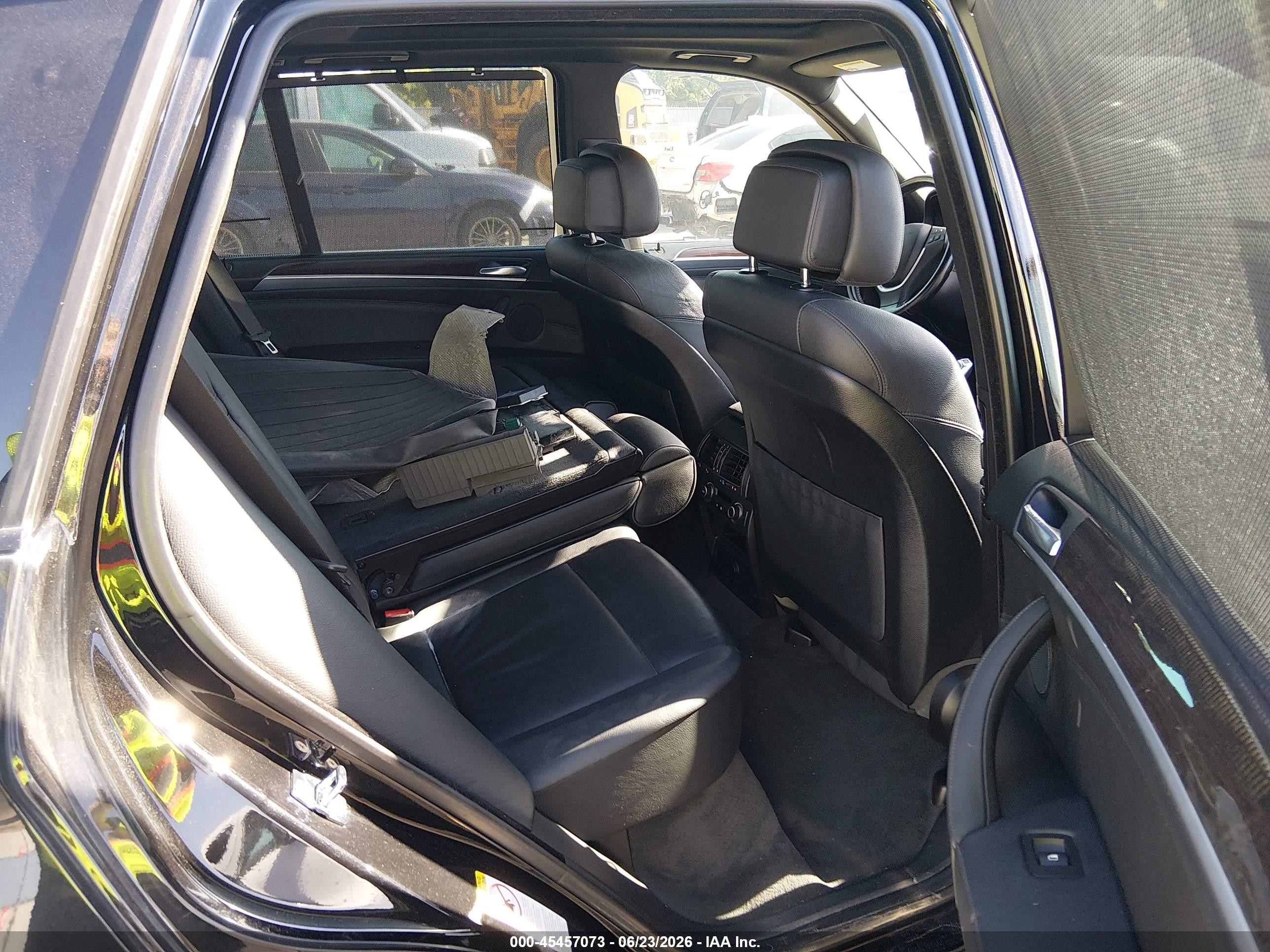 2009 Bmw X5 Xdrive48i Black vin: 5UXFE83529L169433