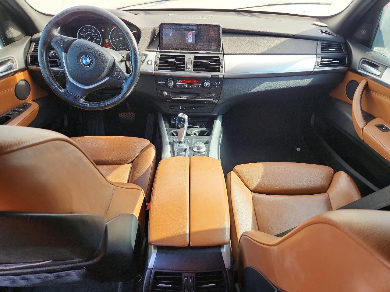 2009 Bmw X5 Xdrive48i White vin: 5UXFE83529L169609
