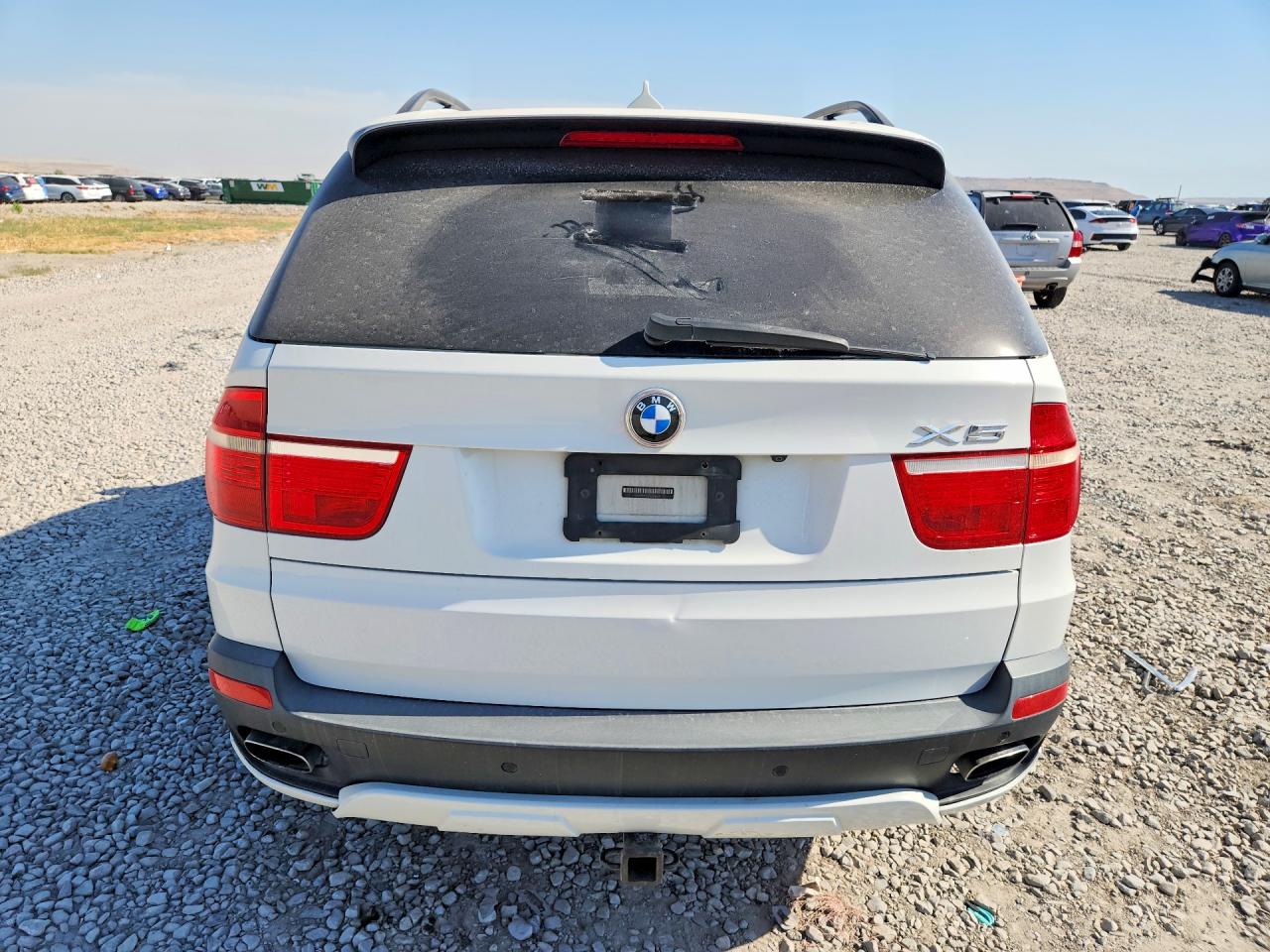 2009 Bmw X5 Xdrive48i White vin: 5UXFE83529L169609