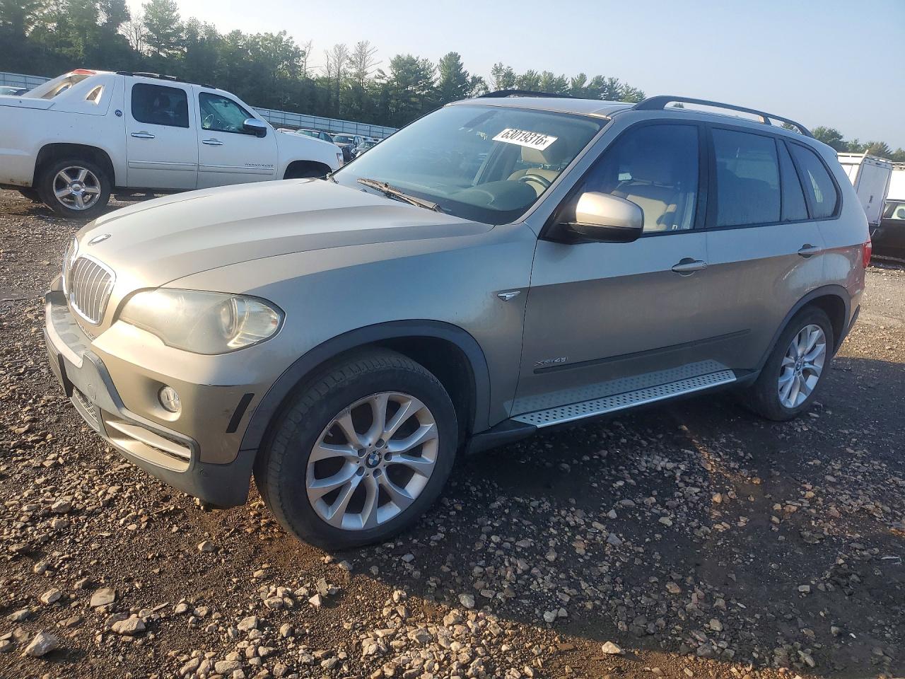 2009 Bmw X5 Xdrive48i Beige vin: 5UXFE83529L171389