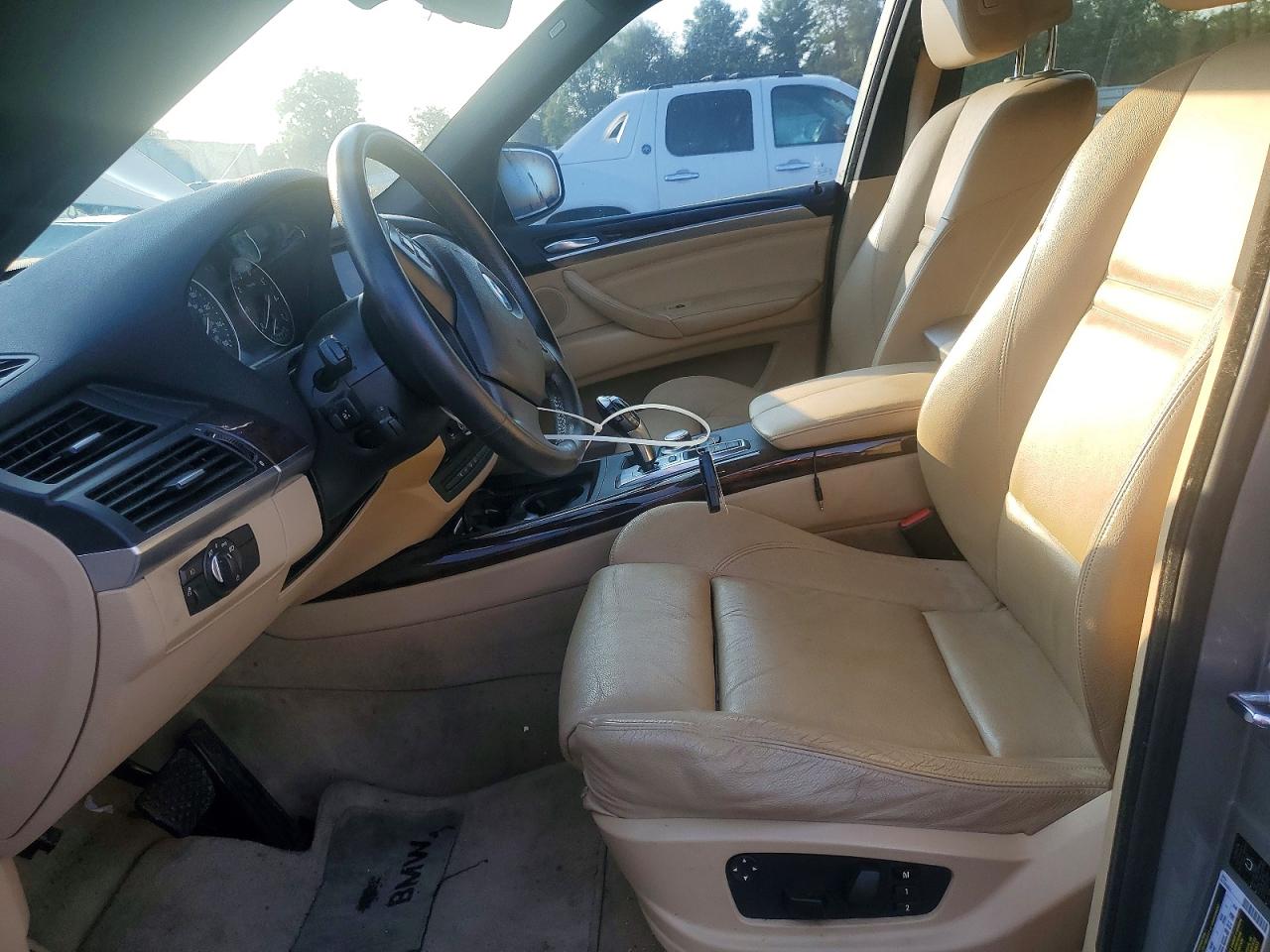 2009 Bmw X5 Xdrive48i Beige vin: 5UXFE83529L171389