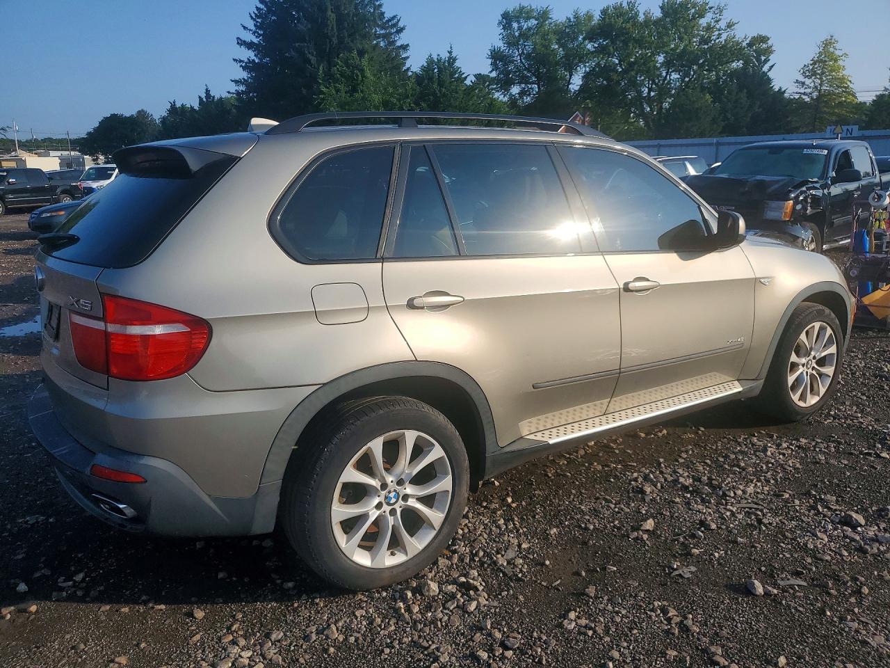2009 Bmw X5 Xdrive48i Beige vin: 5UXFE83529L171389