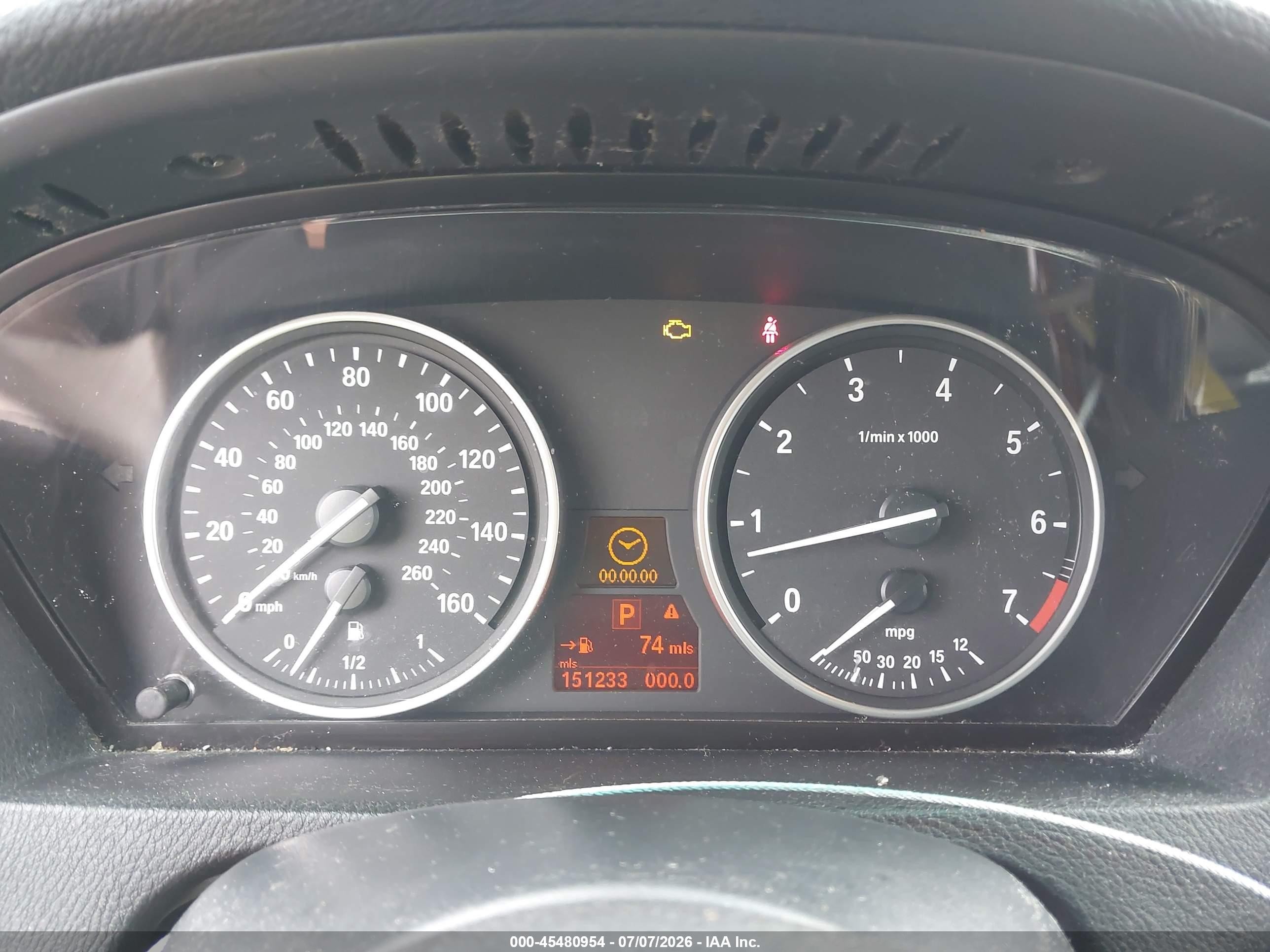 2009 Bmw X5 Xdrive48i Black vin: 5UXFE83529L310291