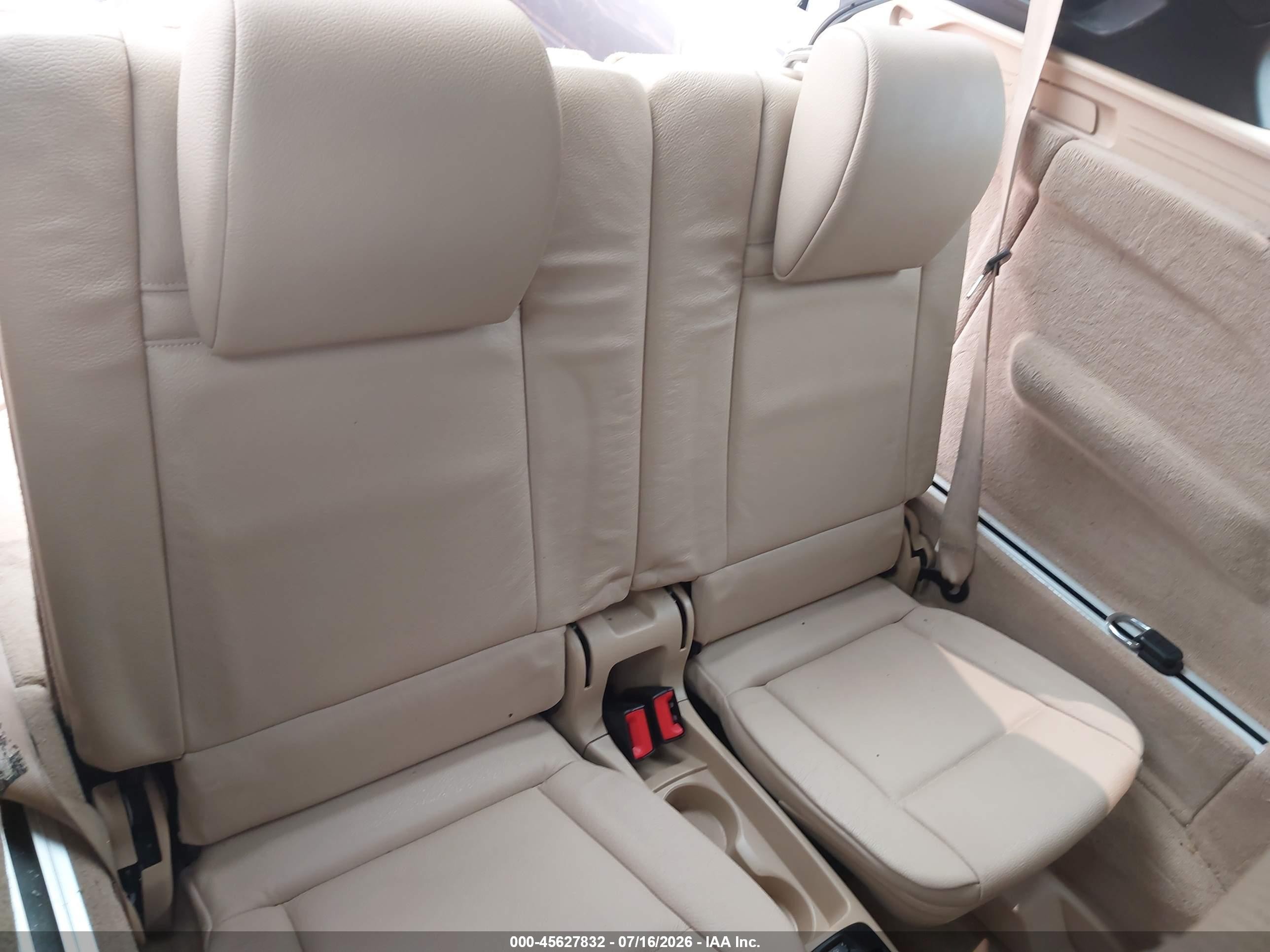 2008 Bmw X5 4.8i White vin: 5UXFE83538L167429