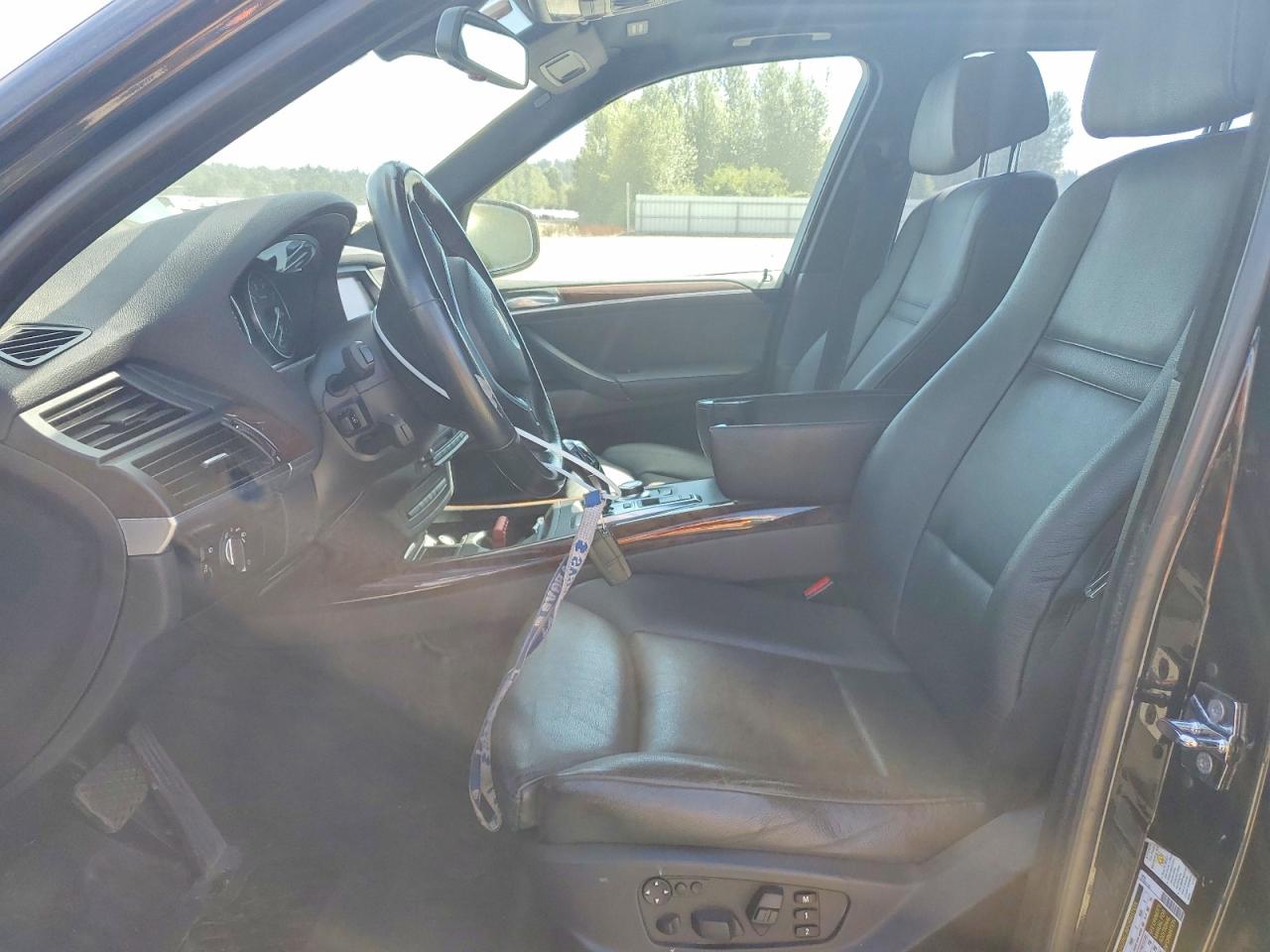 2008 Bmw X5 4.8i Black vin: 5UXFE83538LZ99241