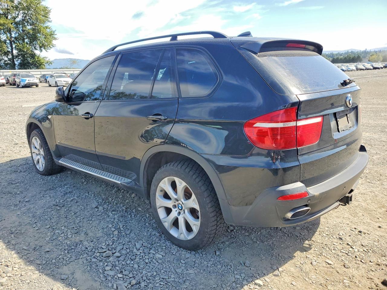 2008 Bmw X5 4.8i Black vin: 5UXFE83538LZ99241
