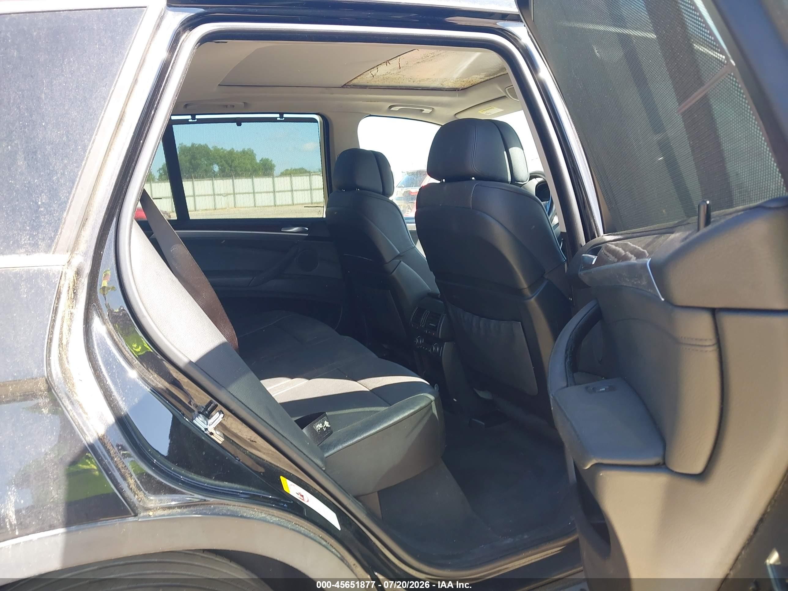 2009 Bmw X5 Xdrive48i Black vin: 5UXFE83549L170566