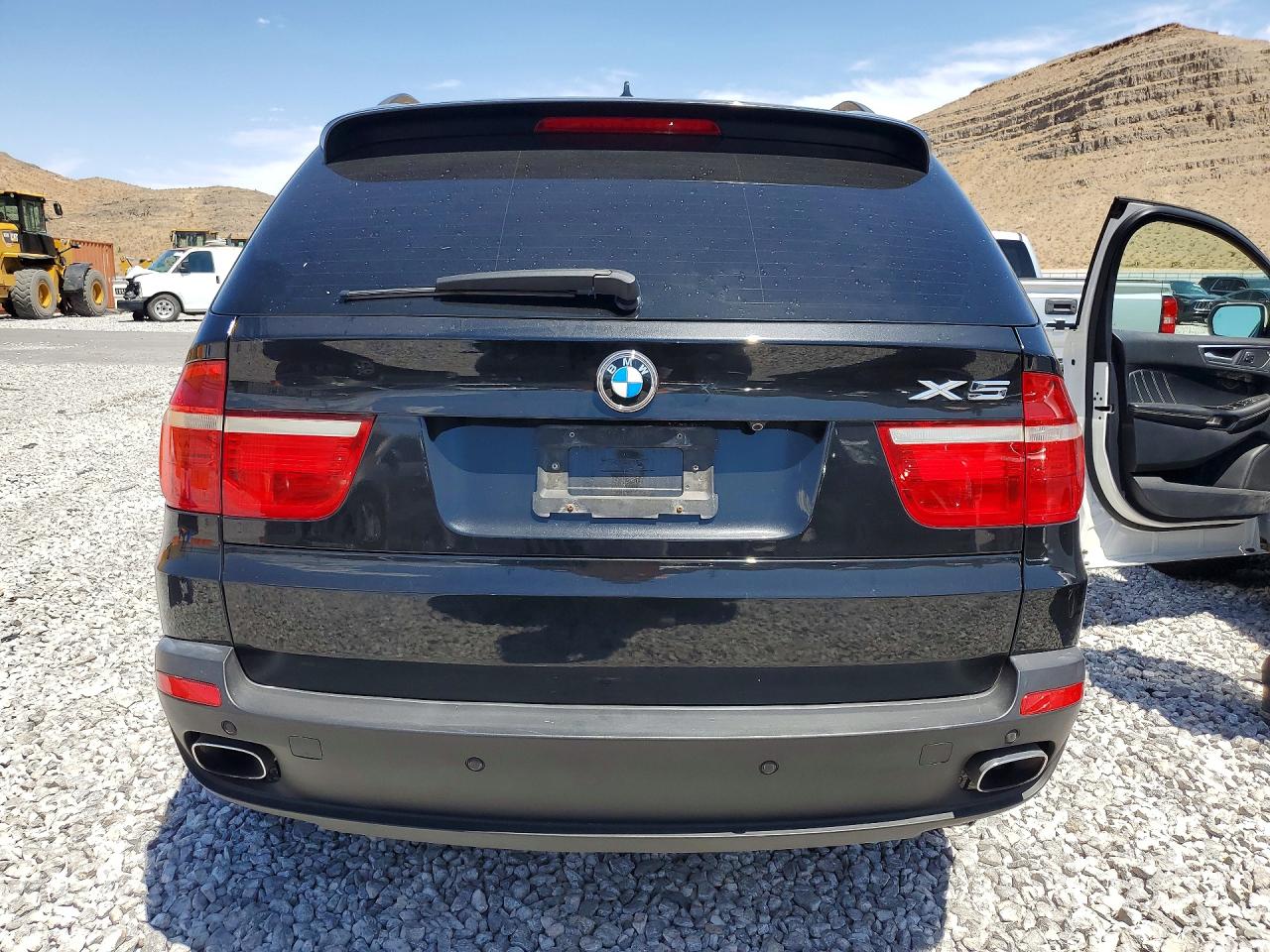 2007 Bmw X5 4.8i Black vin: 5UXFE83557LZ44093