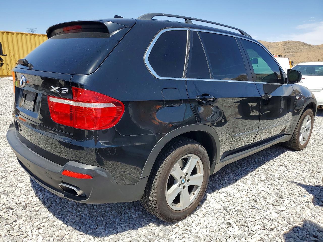 2007 Bmw X5 4.8i Black vin: 5UXFE83557LZ44093