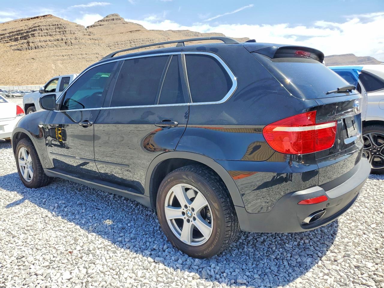 2007 Bmw X5 4.8i Black vin: 5UXFE83557LZ44093