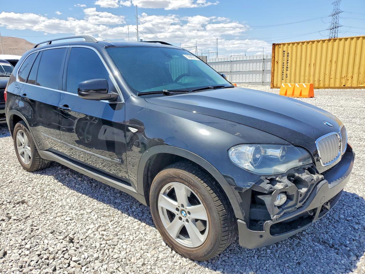 2007 Bmw X5 4.8i Black vin: 5UXFE83557LZ44093