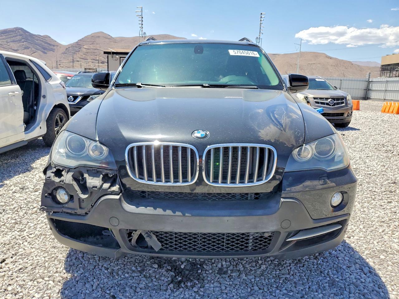 2007 Bmw X5 4.8i Black vin: 5UXFE83557LZ44093