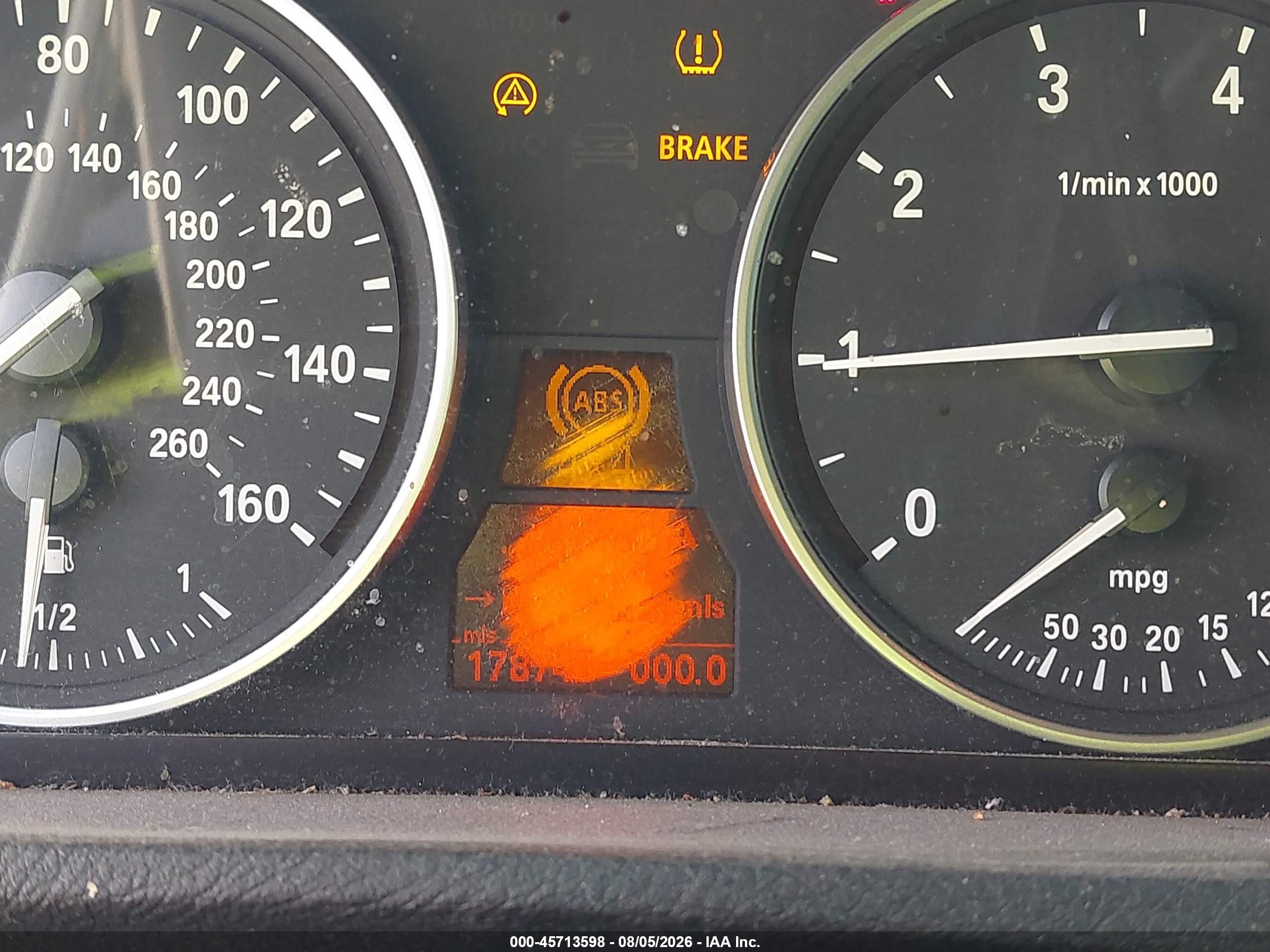 2007 Bmw X5 4.8i Silver vin: 5UXFE83567LZ42126