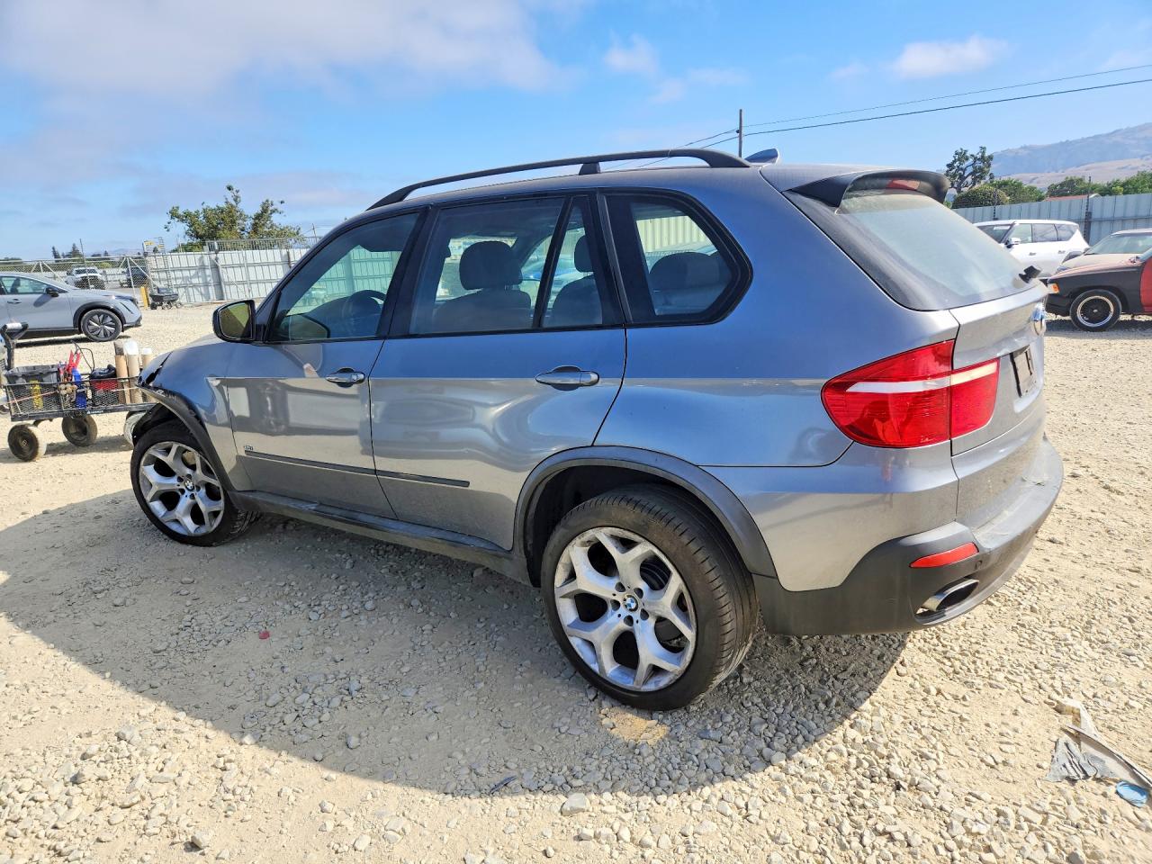 2007 Bmw X5 4.8i Black vin: 5UXFE83567LZ43275