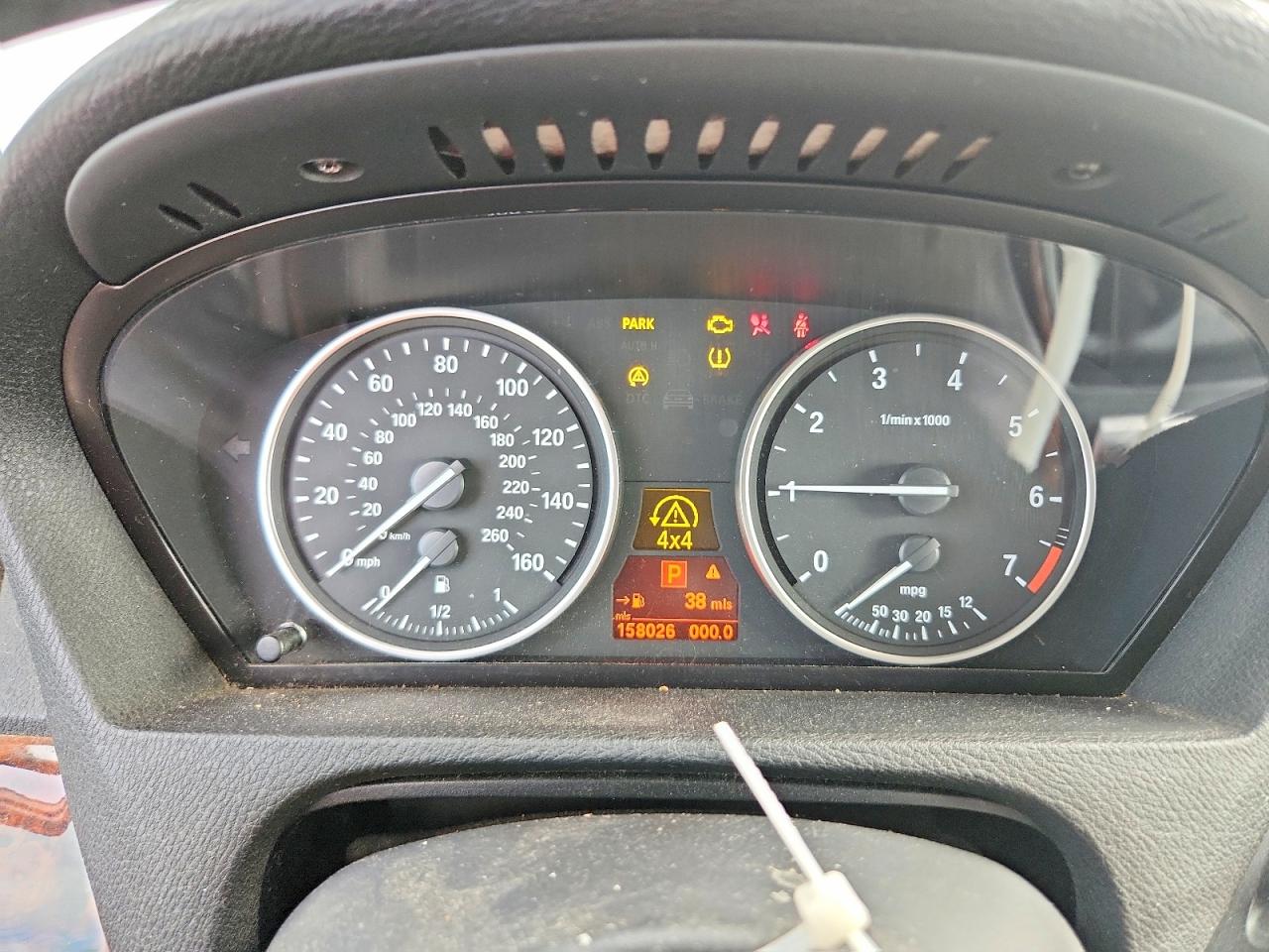 2007 Bmw X5 4.8i Black vin: 5UXFE83567LZ43275