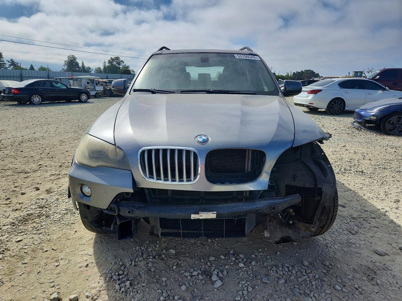 2007 Bmw X5 4.8i Black vin: 5UXFE83567LZ43275