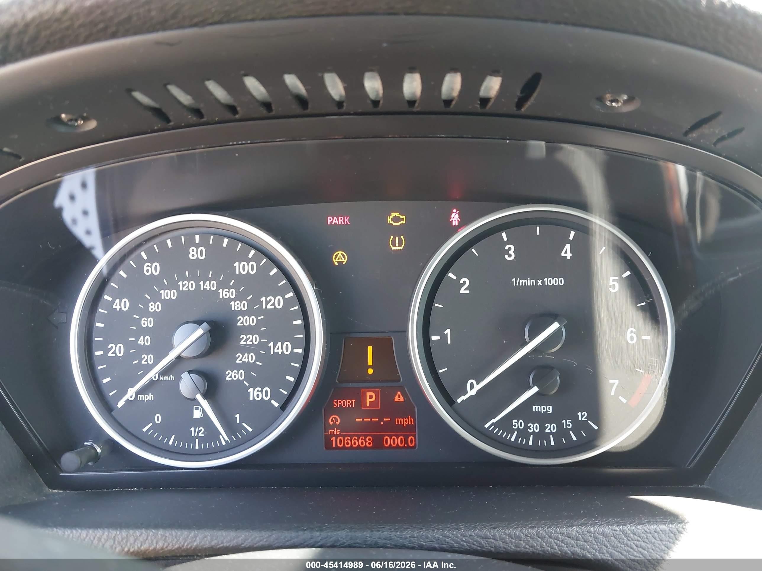 2008 Bmw X5 4.8i Black vin: 5UXFE83568L163682