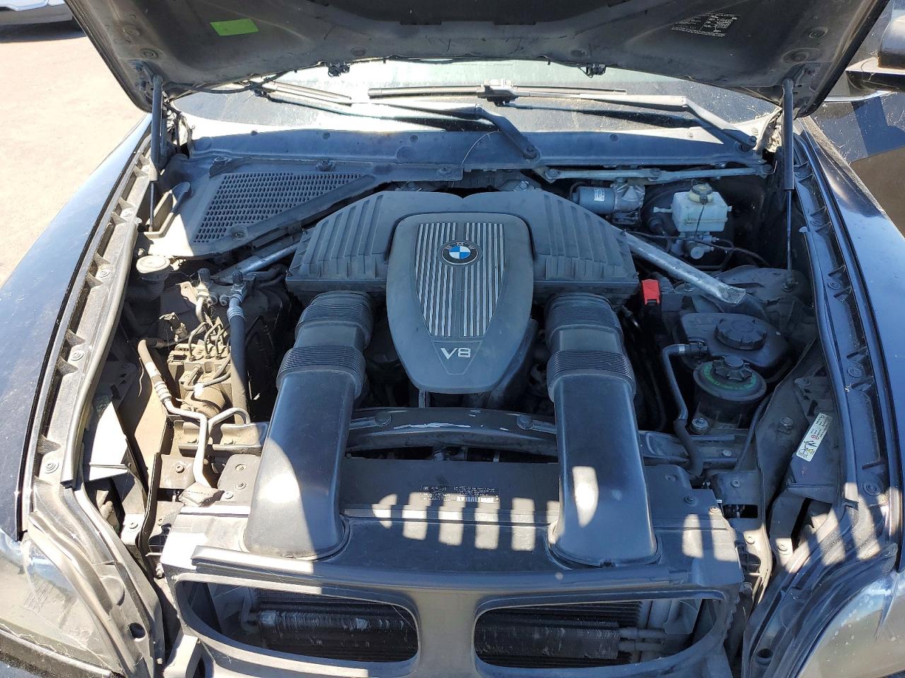 2007 Bmw X5 4.8i Black vin: 5UXFE83577LZ38229