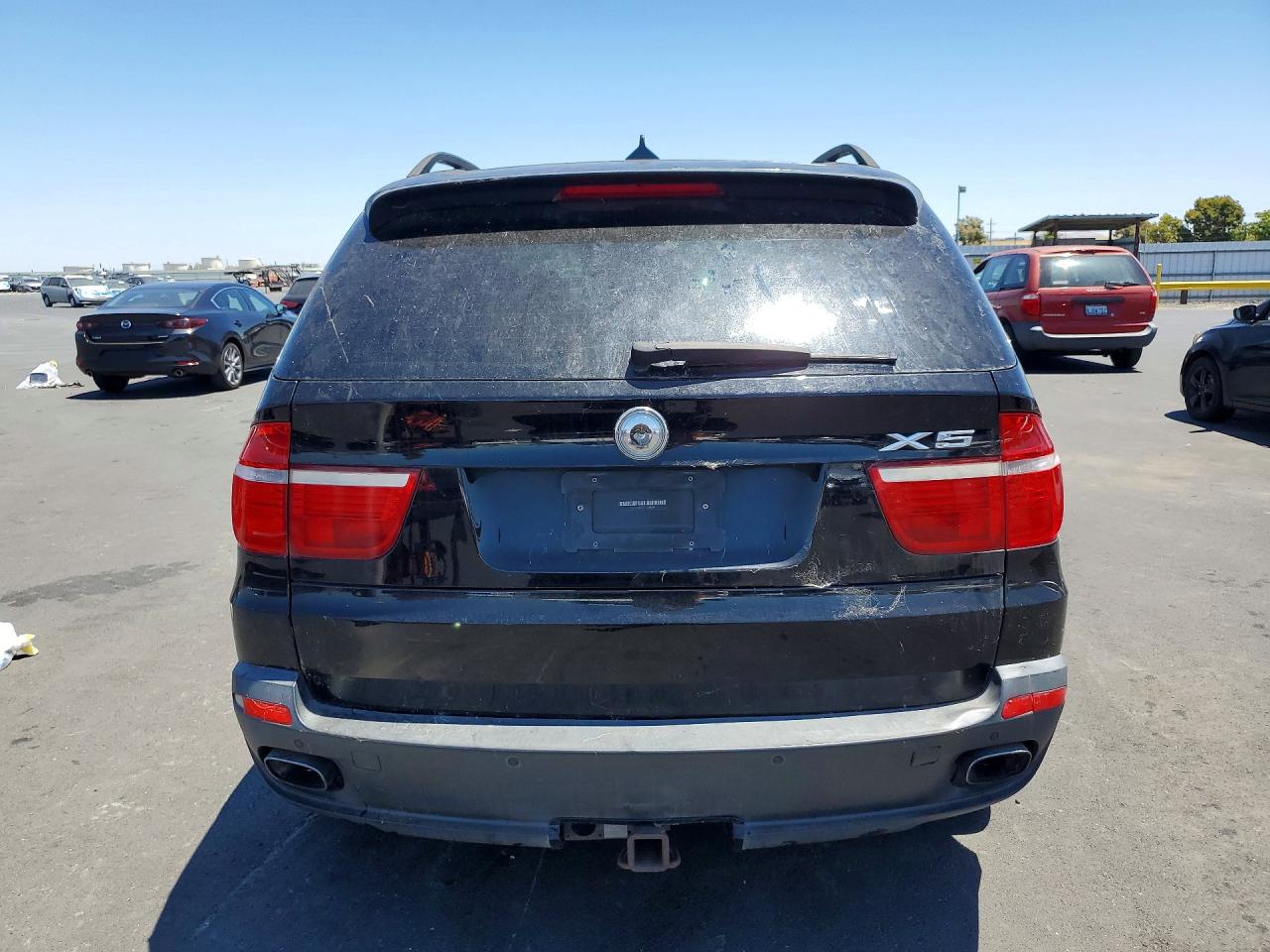 2007 Bmw X5 4.8i Black vin: 5UXFE83577LZ38229