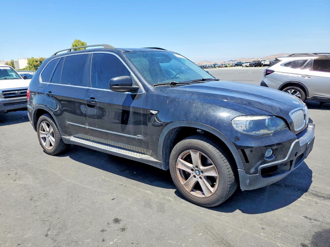 2007 Bmw X5 4.8i Black vin: 5UXFE83577LZ38229