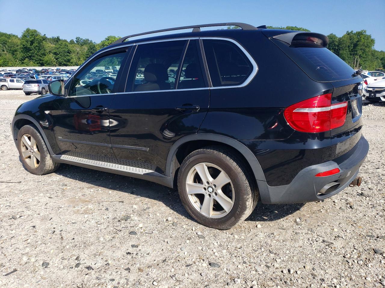 2007 Bmw X5 4.8i Black vin: 5UXFE83577LZ39235