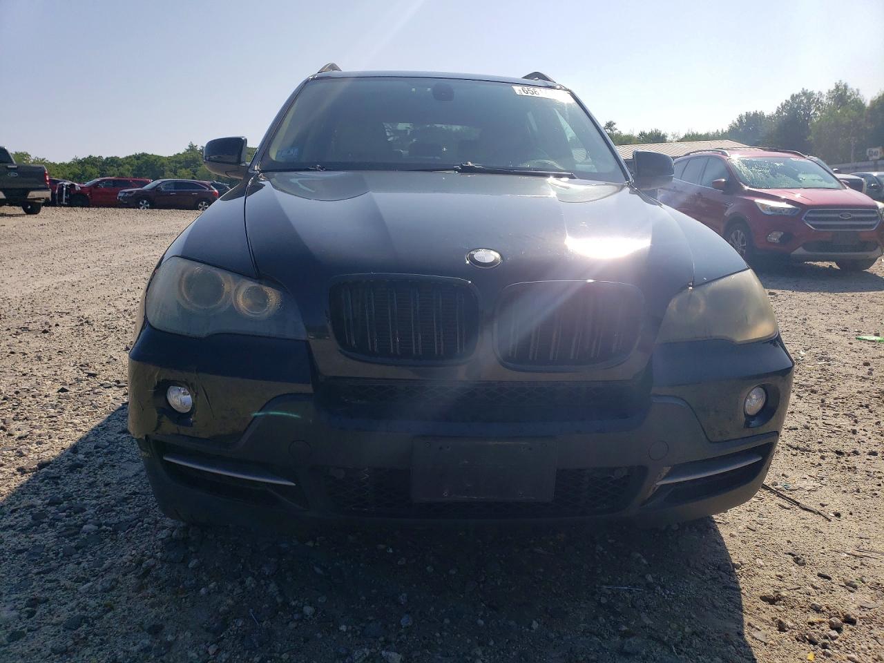 2007 Bmw X5 4.8i Black vin: 5UXFE83577LZ39235