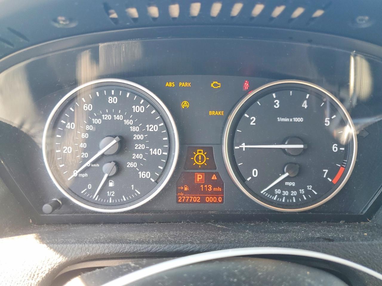2007 Bmw X5 4.8i Black vin: 5UXFE83577LZ39235