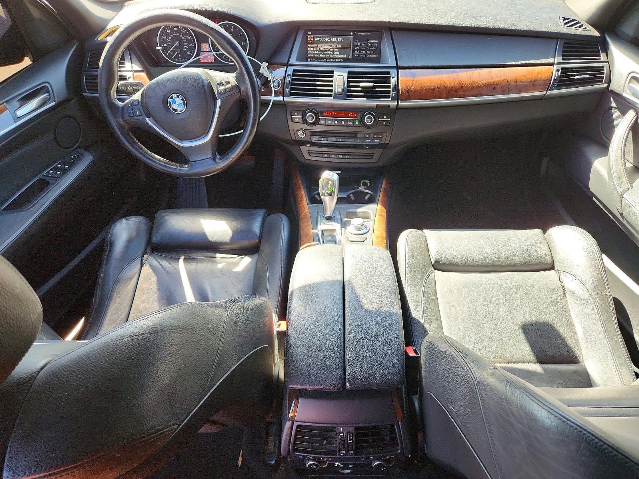 2008 Bmw X5 4.8i Black vin: 5UXFE83578L163321
