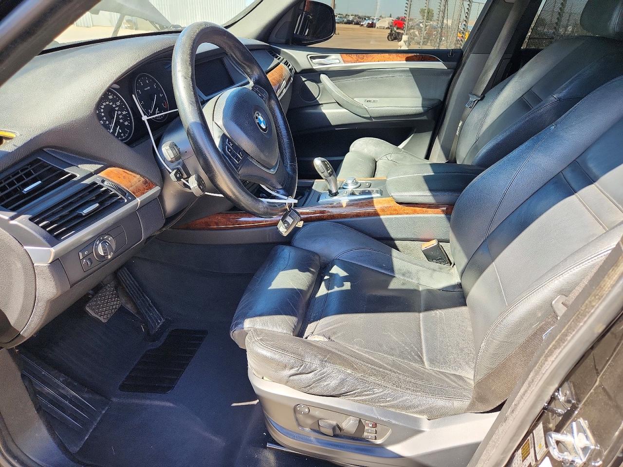 2008 Bmw X5 4.8i Black vin: 5UXFE83578L163321
