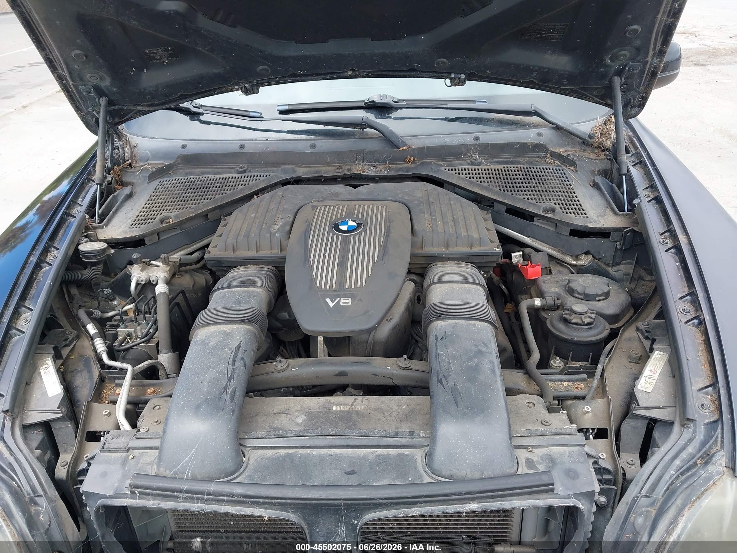 2009 Bmw X5 Xdrive48i Black vin: 5UXFE83579L171081