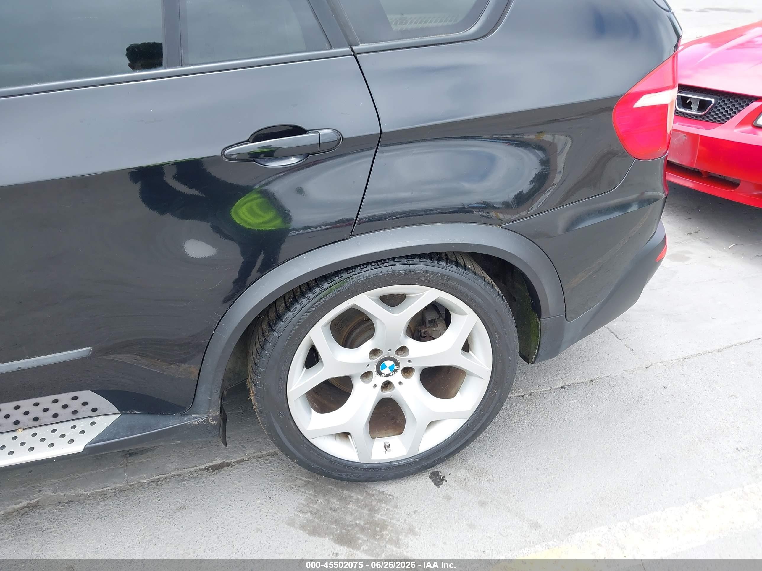 2009 Bmw X5 Xdrive48i Black vin: 5UXFE83579L171081