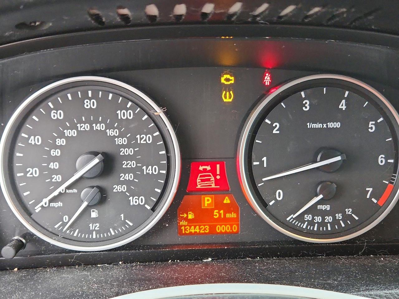 2009 Bmw Motorrad X5 Черный vin: 5UXFE83579L171095
