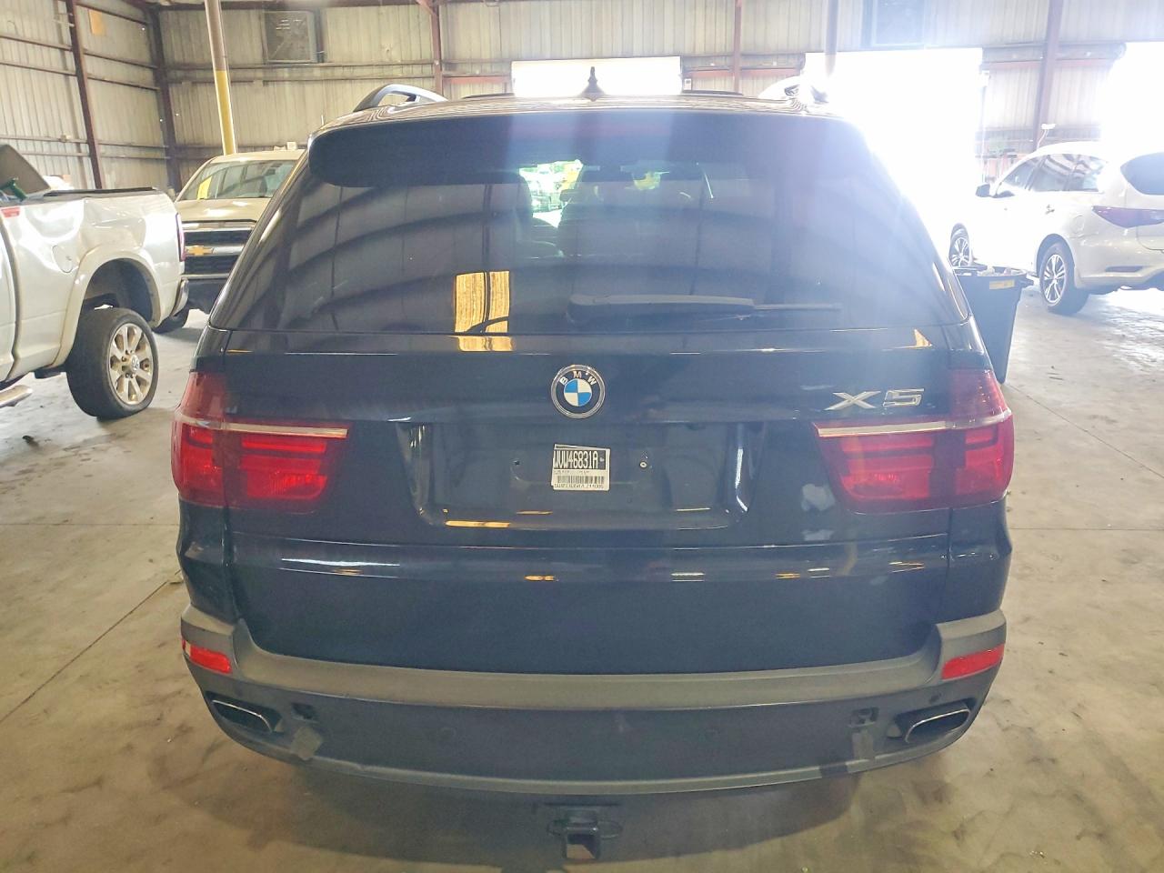 2007 Bmw X5 4.8i Black vin: 5UXFE83587LZ44086